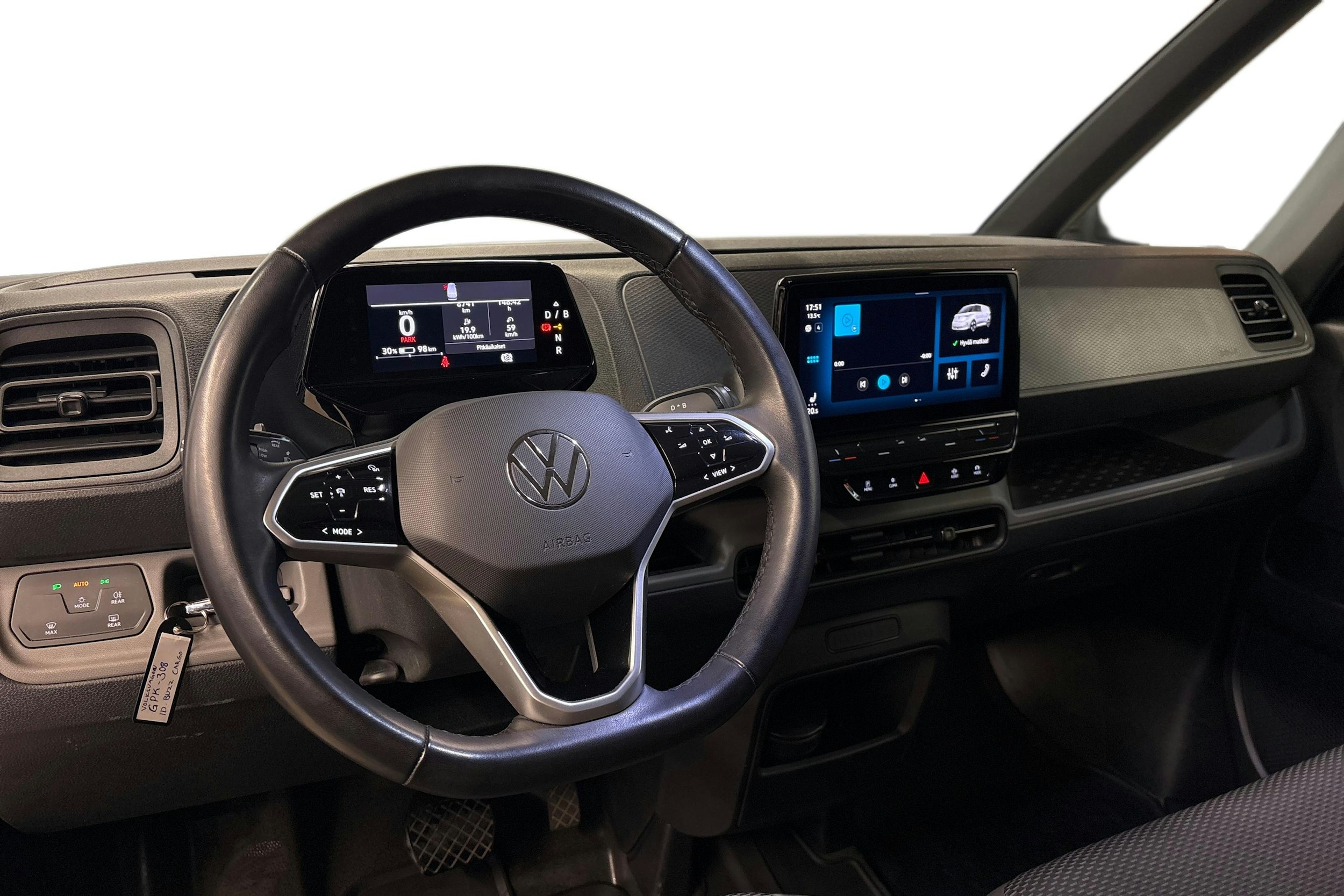 musta Volkswagen ID. Buzz Cargo 2023 kuva 7.