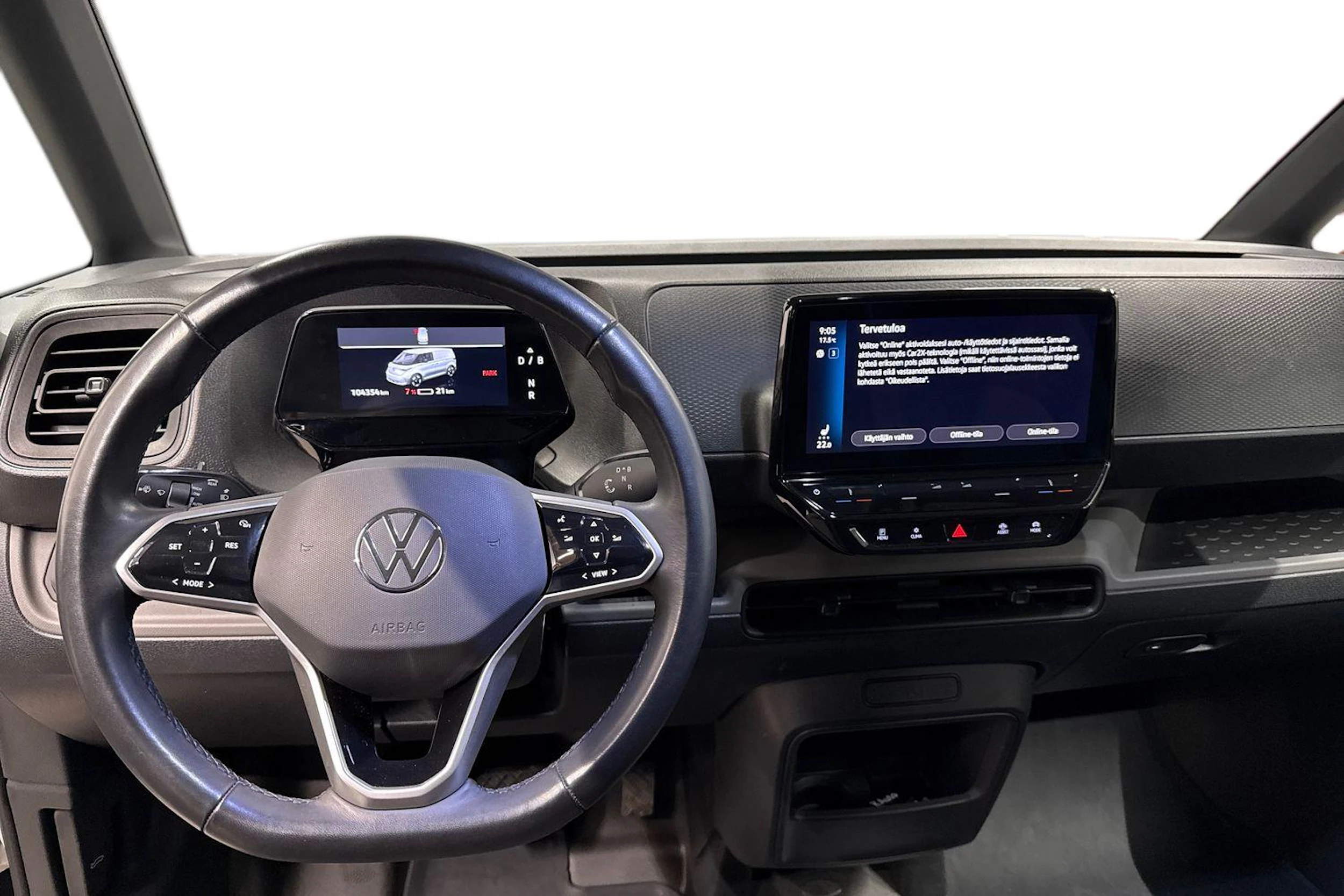 valkoinen Volkswagen ID. Buzz Cargo 2023 kuva 7.