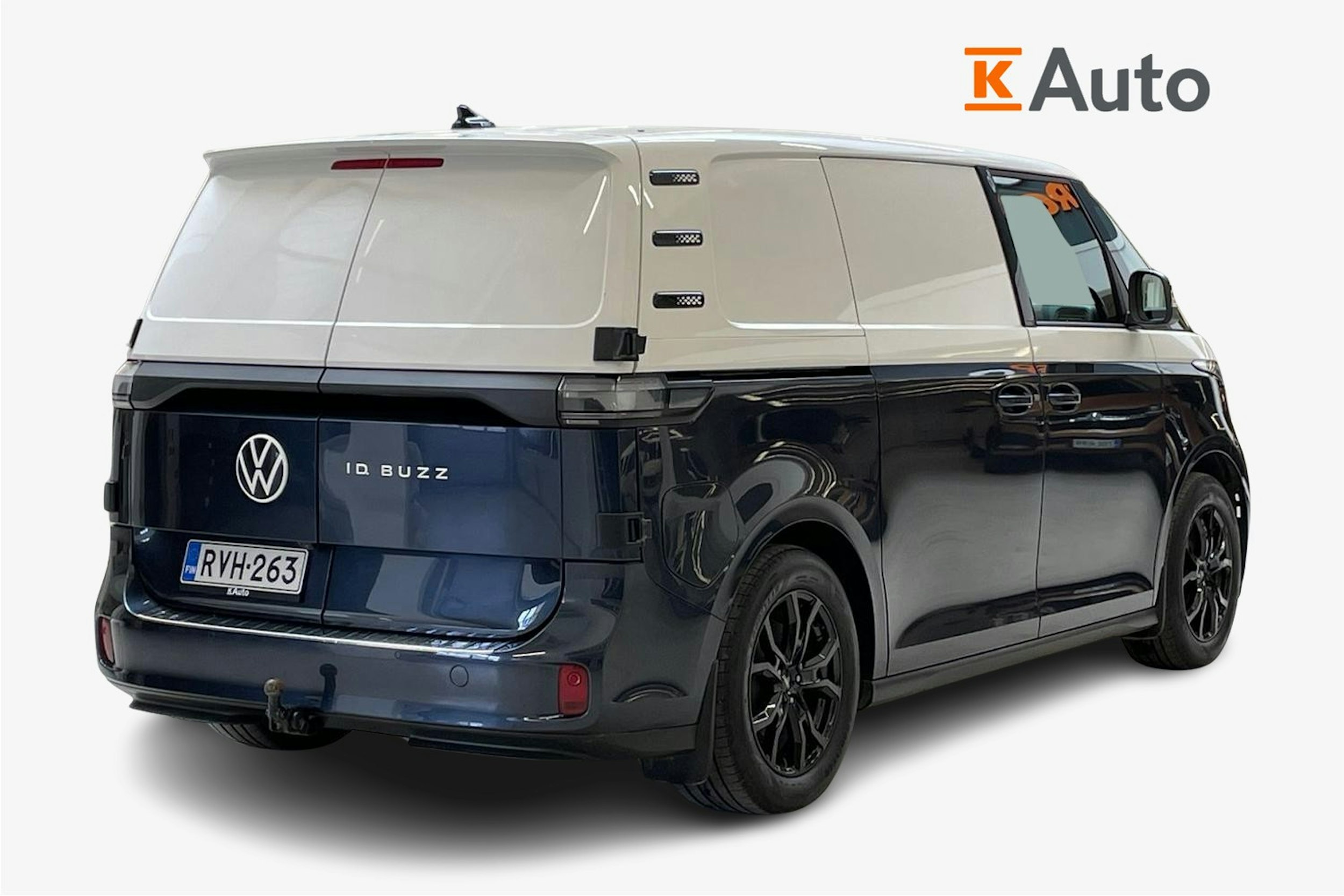 valkoinen Volkswagen ID. Buzz Cargo 2023 kuva 2.