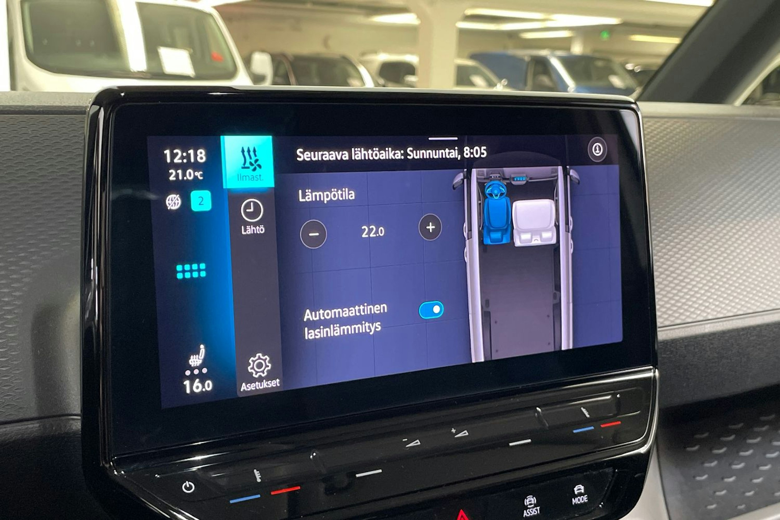 harmaa Volkswagen ID. Buzz Cargo 2023 kuva 25.