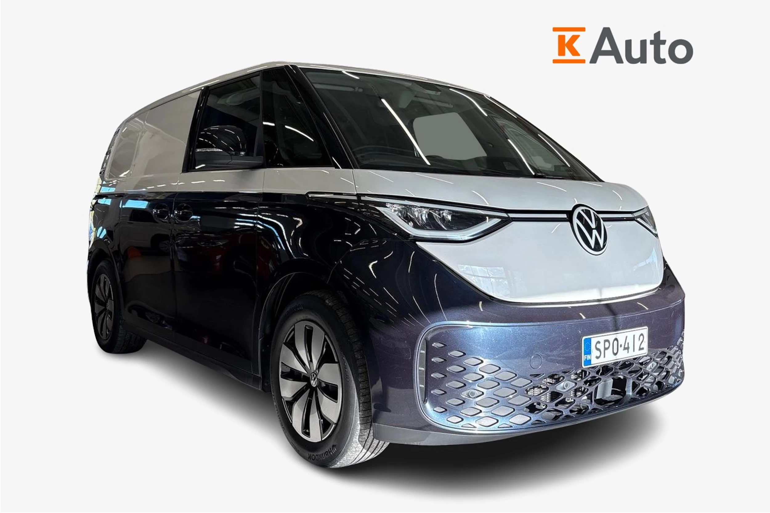 valkoinen Volkswagen ID. Buzz Cargo 2023 kuva 1.