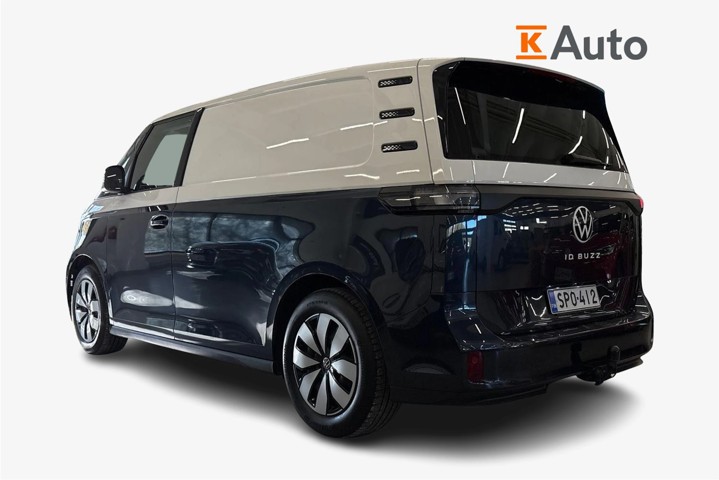 valkoinen Volkswagen ID. Buzz Cargo 2023 kuva 2.