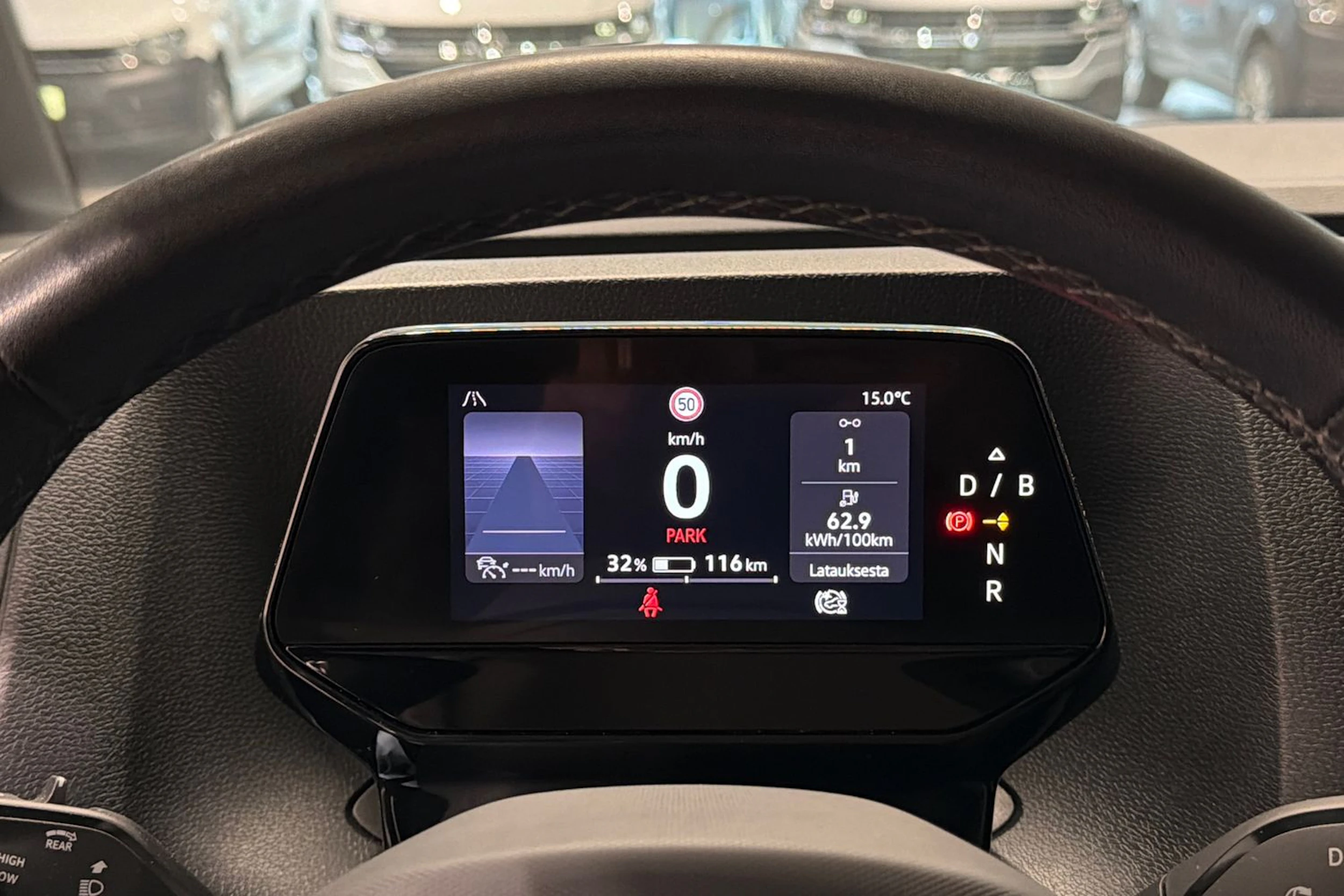 sininen Volkswagen ID. Buzz Cargo 2023 kuva 15.