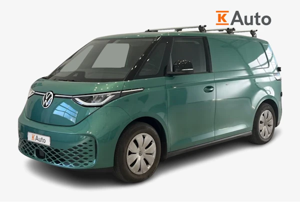 Volkswagen ID. Buzz Cargo 150KW PRO Business 77kWh | ENNAKKOMYYNNISSÄ | VW Jatkotakuu voimassa 31.10.2026 tai 100 tkm |