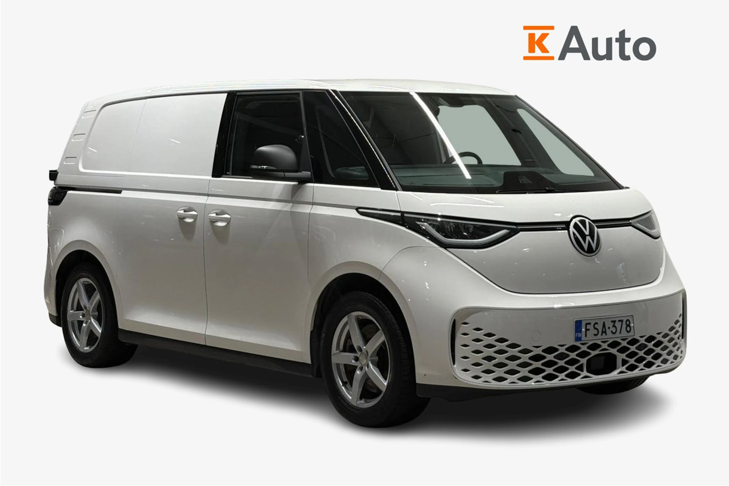 valkoinen Volkswagen ID. Buzz Cargo 2024 kuva 1.