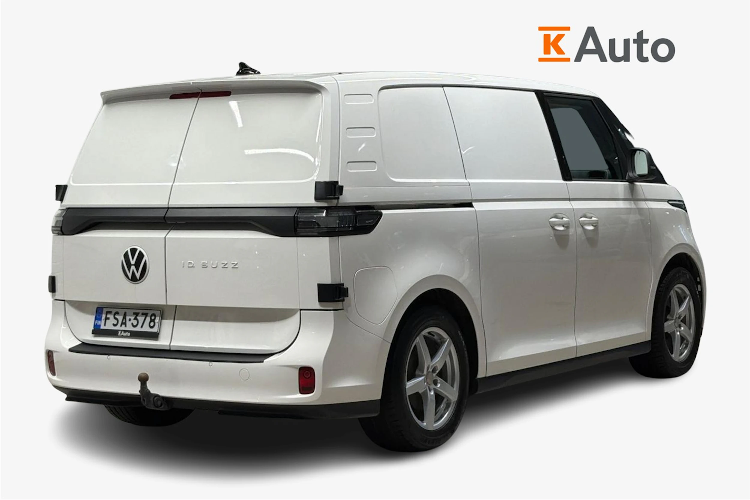 valkoinen Volkswagen ID. Buzz Cargo 2024 kuva 3.