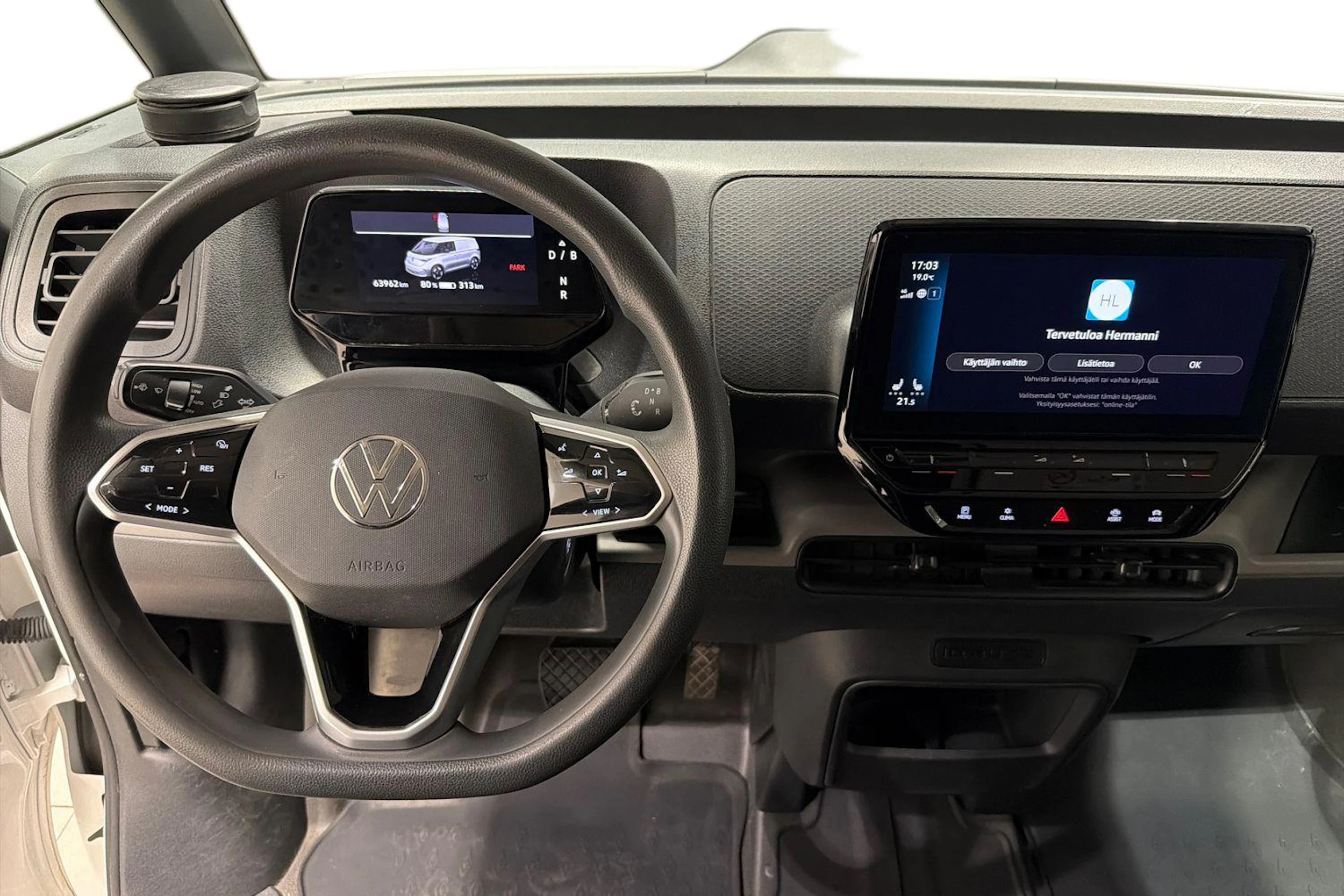 valkoinen Volkswagen ID. Buzz Cargo 2024 kuva 9.