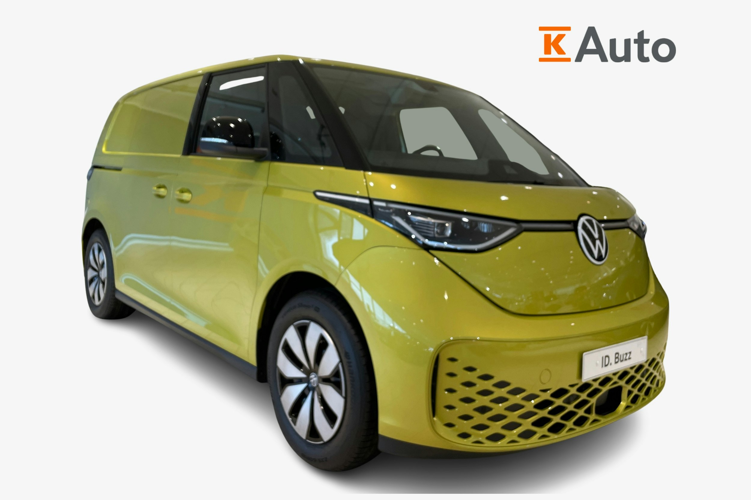 keltainen Volkswagen ID. Buzz Cargo 2024 kuva 1.