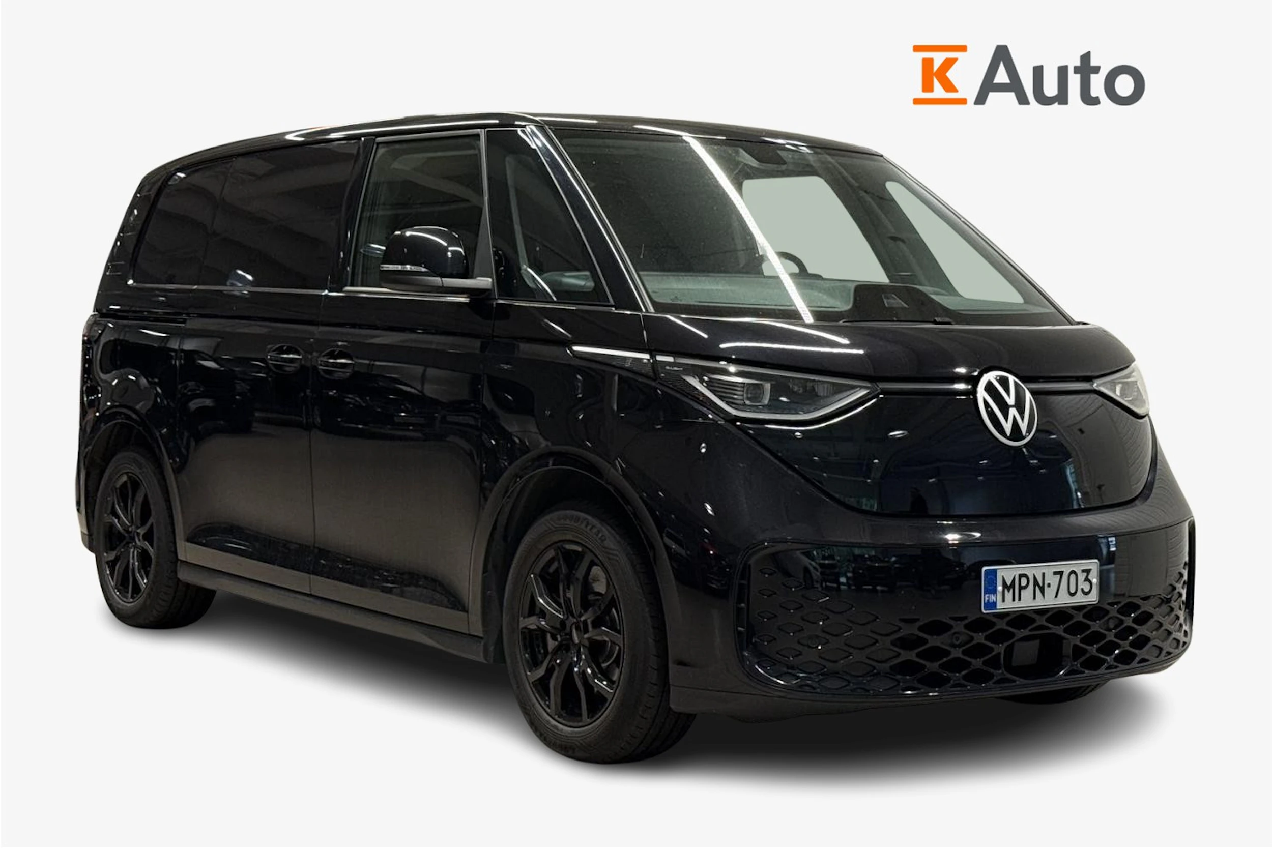 Musta Volkswagen ID. Buzz Cargo 2024 kuva 1.