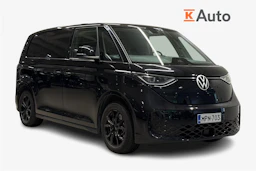Musta Volkswagen ID. Buzz Cargo 2024 kuva 1.