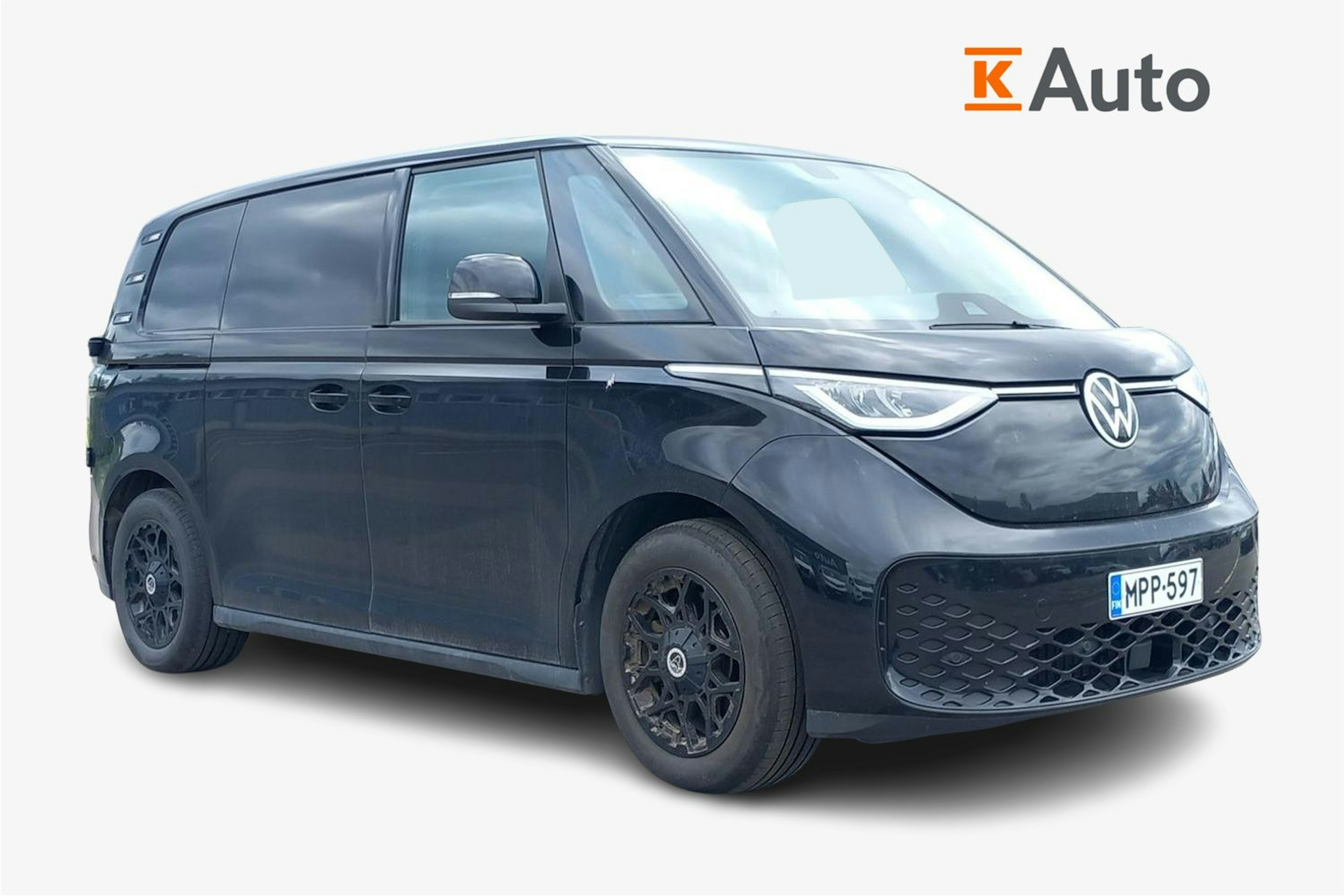 musta Volkswagen ID. Buzz Cargo 2024 kuva 1.
