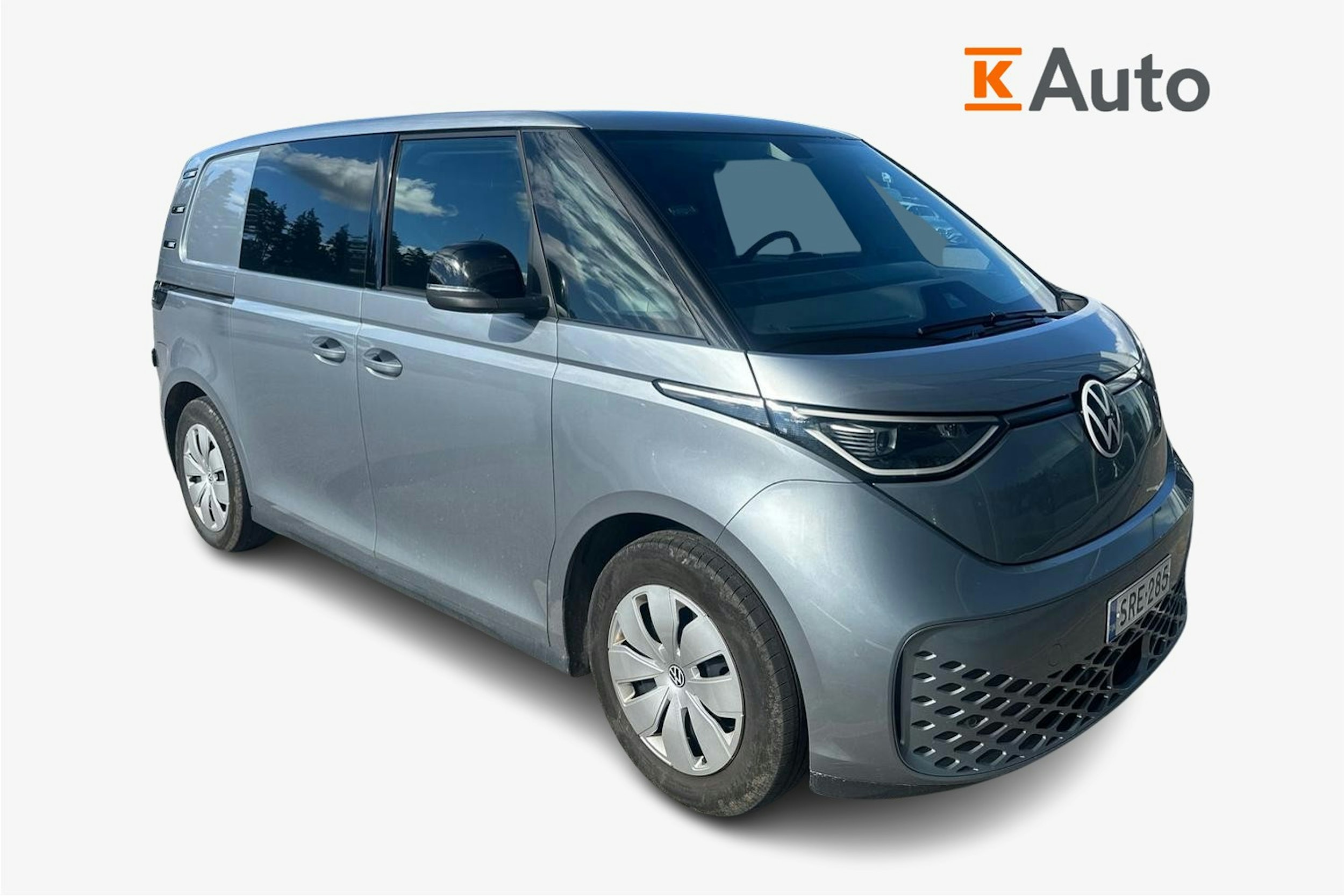 harmaa Volkswagen ID. Buzz Cargo 2024 kuva 1.