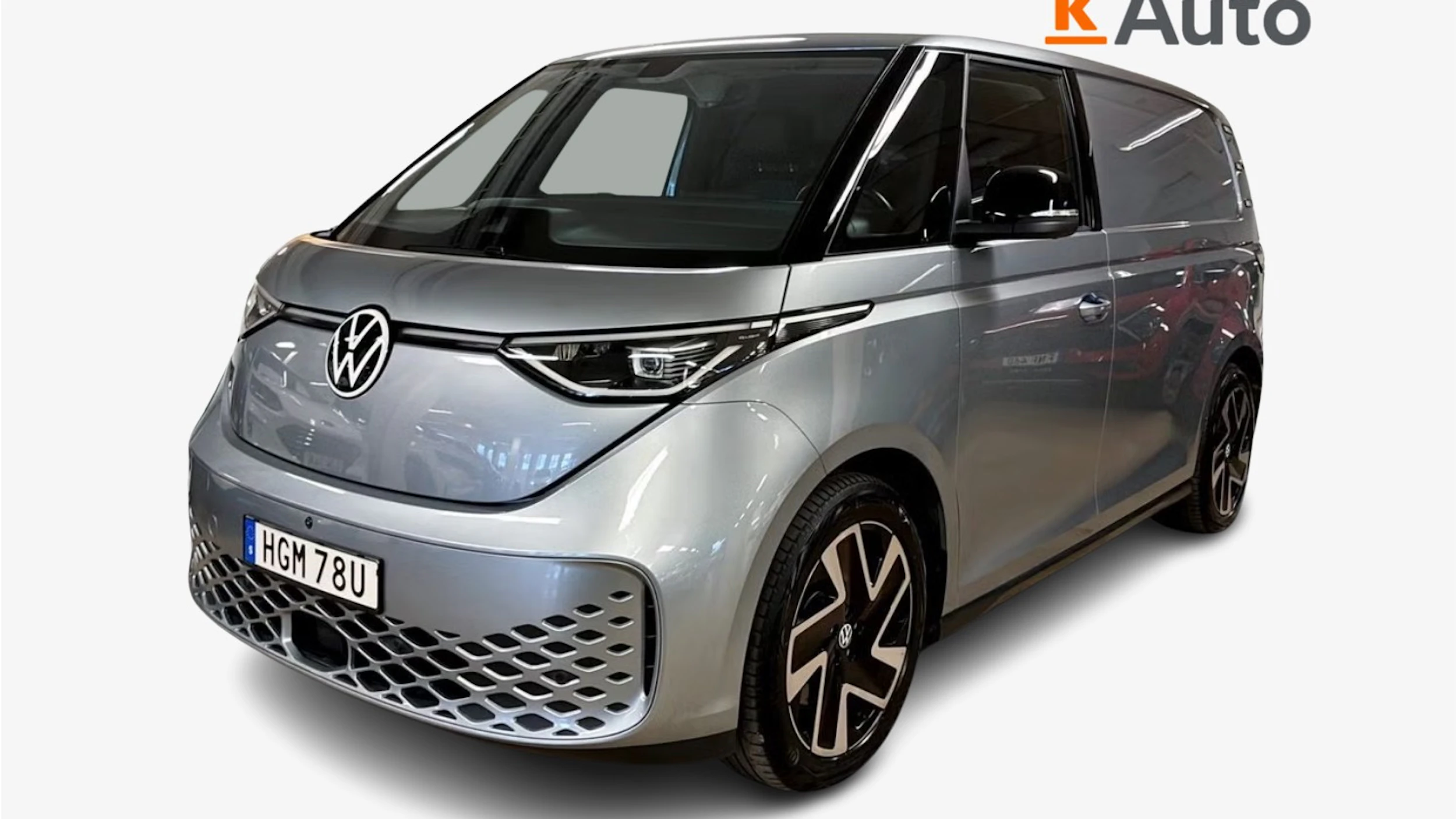 met. harmaa Volkswagen ID. Buzz Cargo 2025 kuva 1.