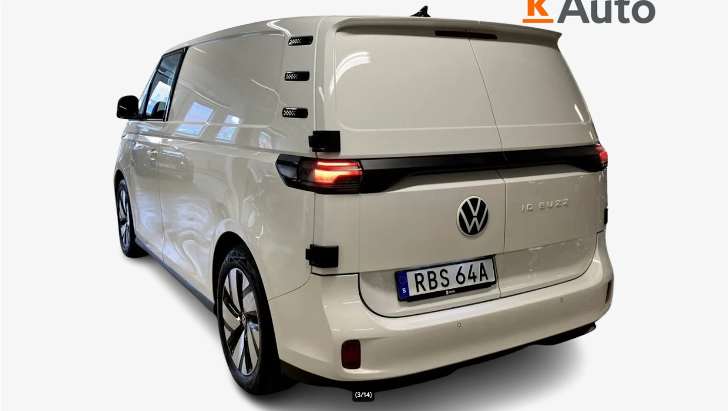 valkoinen Volkswagen ID. Buzz Cargo 2025 kuva 5.