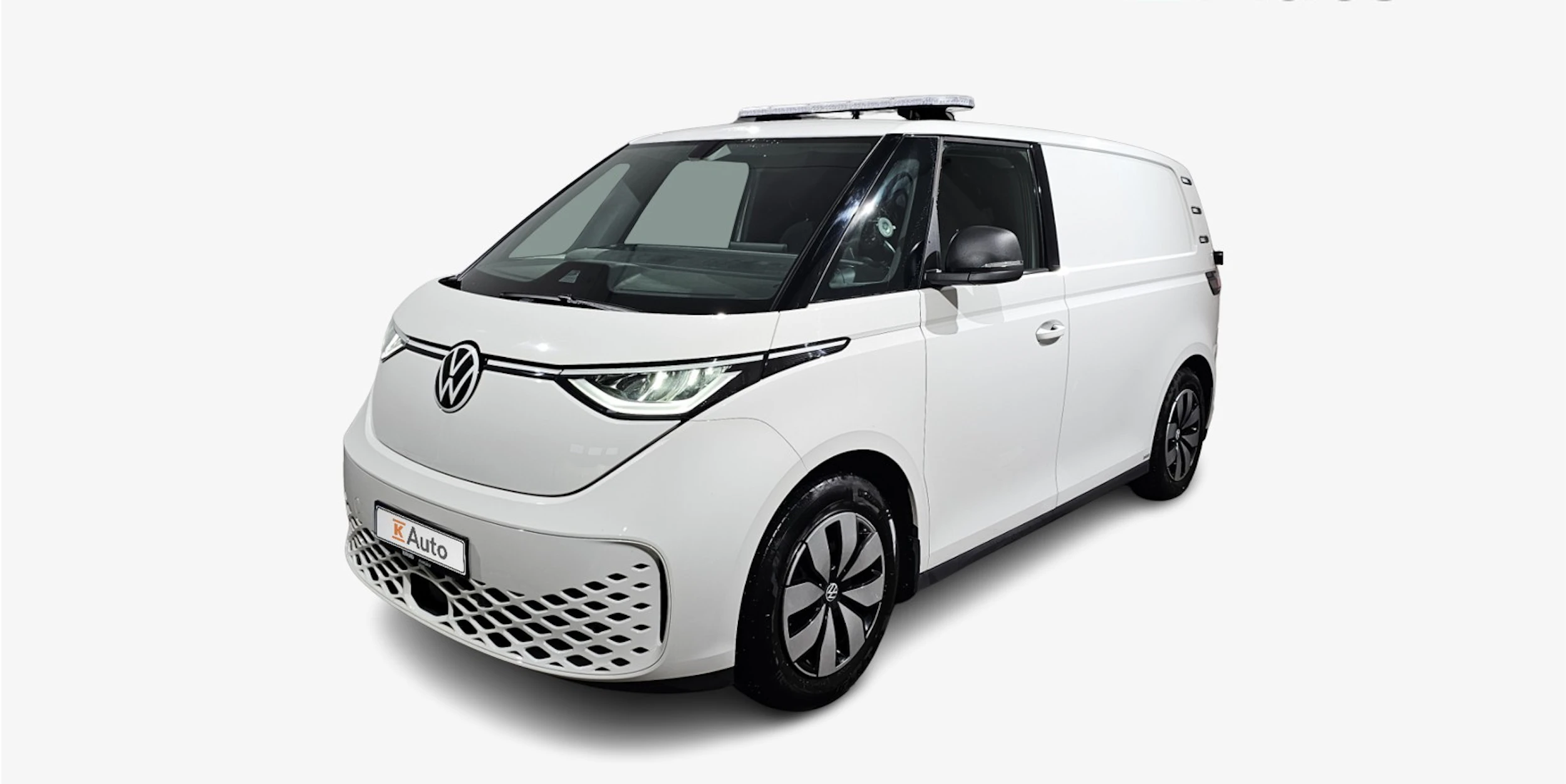 valkoinen Volkswagen ID. Buzz Cargo 2025 kuva 1.