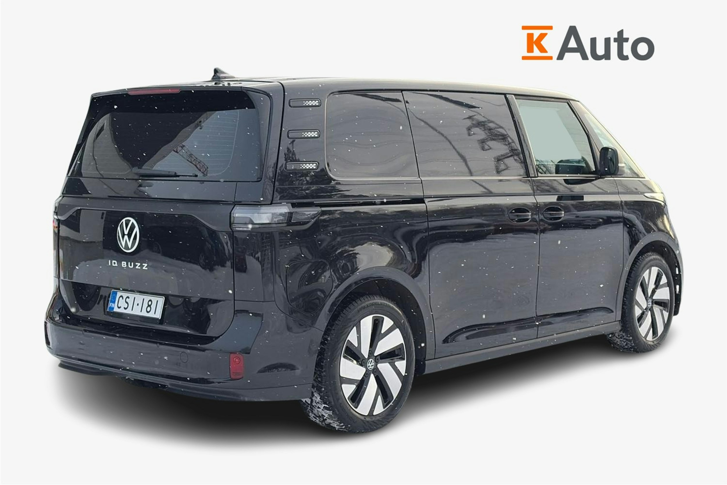 Musta Volkswagen ID. Buzz Cargo 2025 kuva 3.