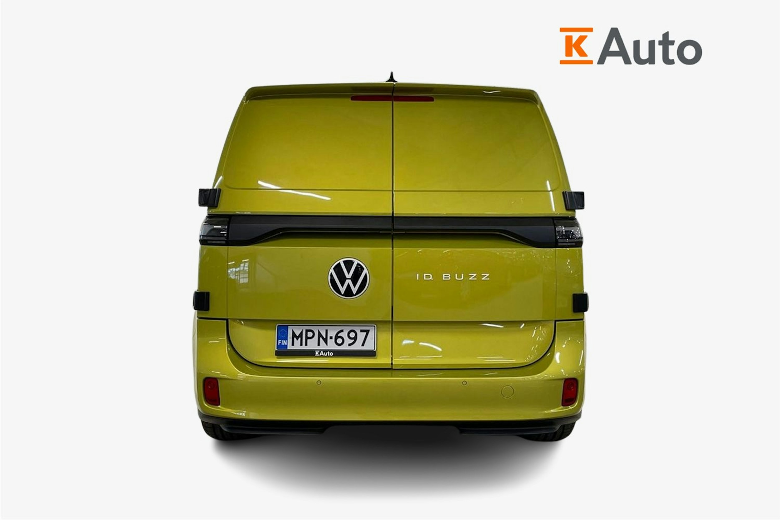 keltainen Volkswagen ID. Buzz Cargo 2025 kuva 3.