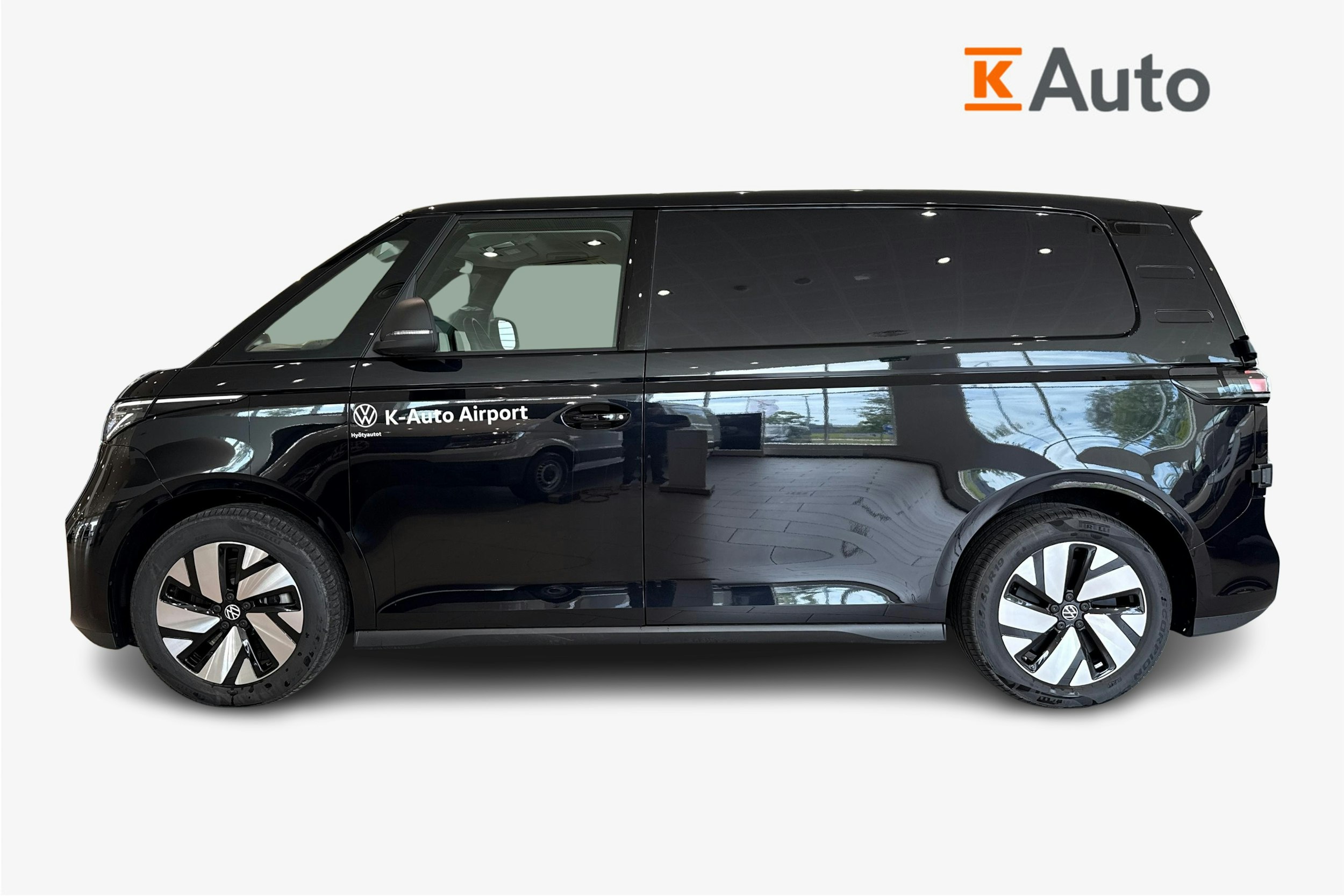 Musta Volkswagen ID. Buzz Cargo 2025 kuva 5.