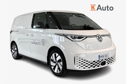 valkoinen Volkswagen ID. Buzz Cargo 2025 kuva 1.