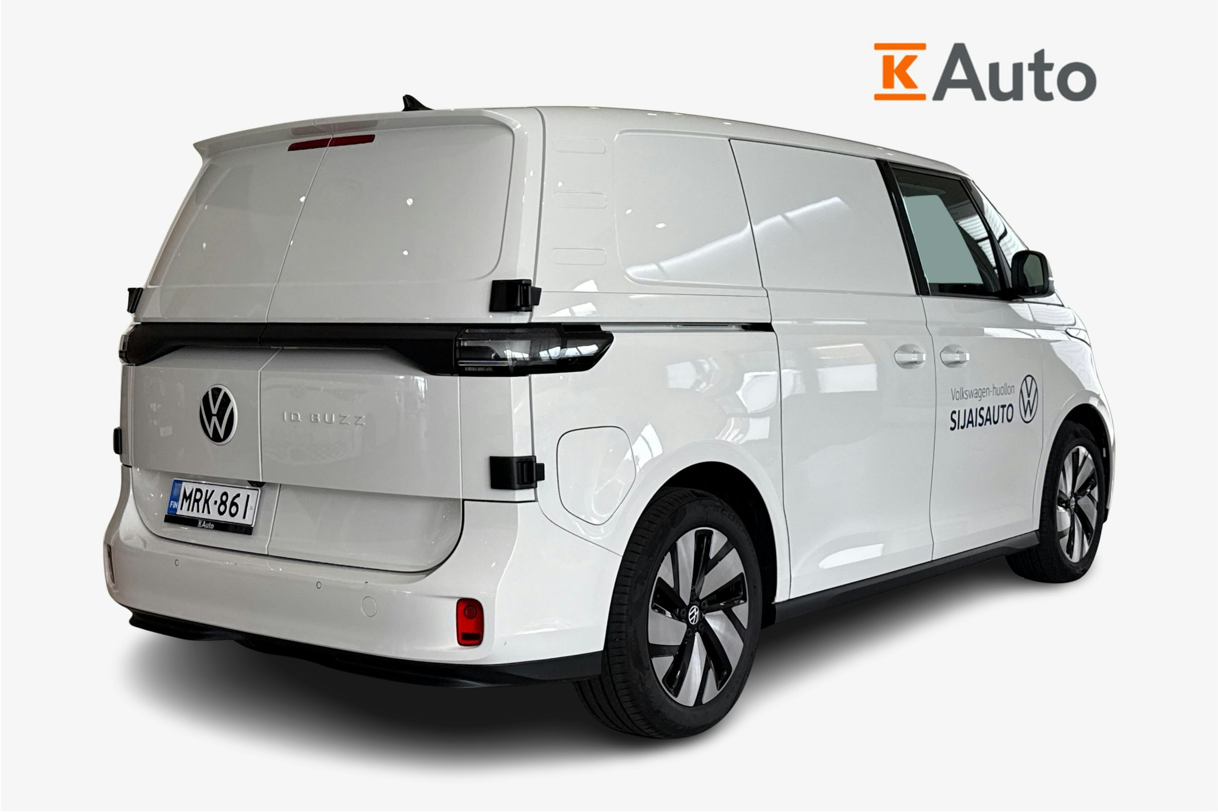 valkoinen Volkswagen ID. Buzz Cargo 2025 kuva 2.
