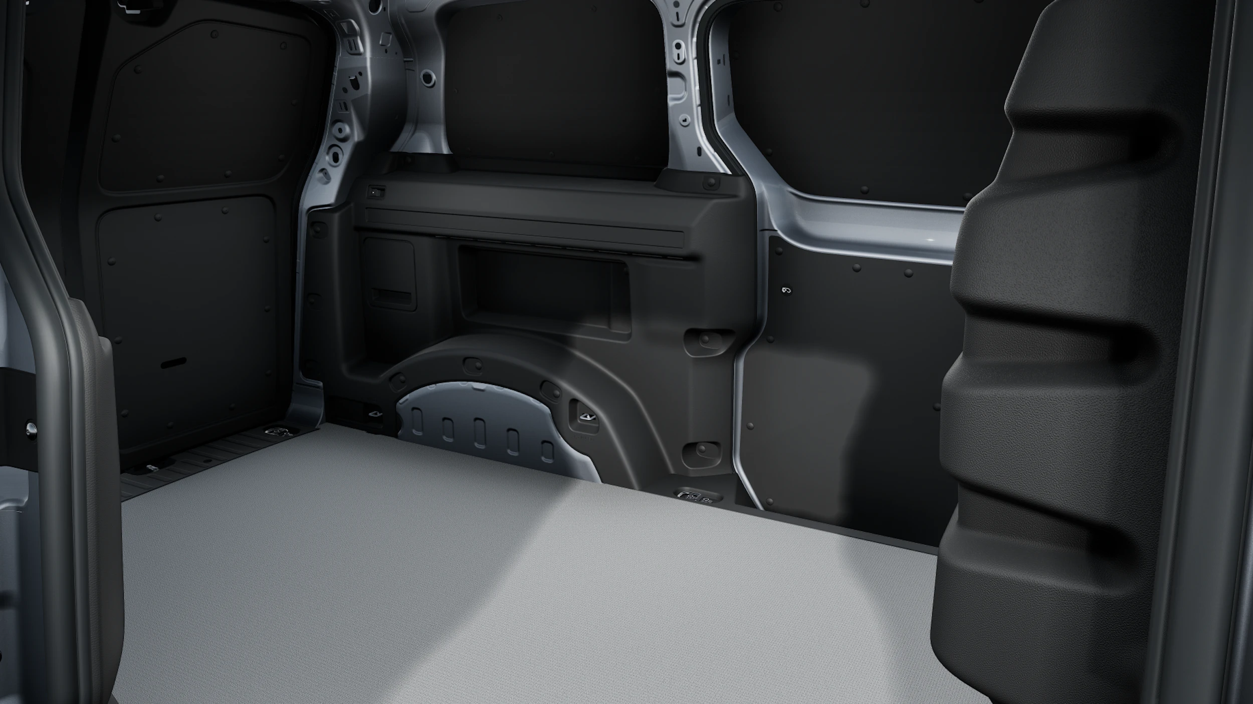 Mono Silver- hopea metalliväri Volkswagen ID. Buzz Cargo 2026 kuva 13.