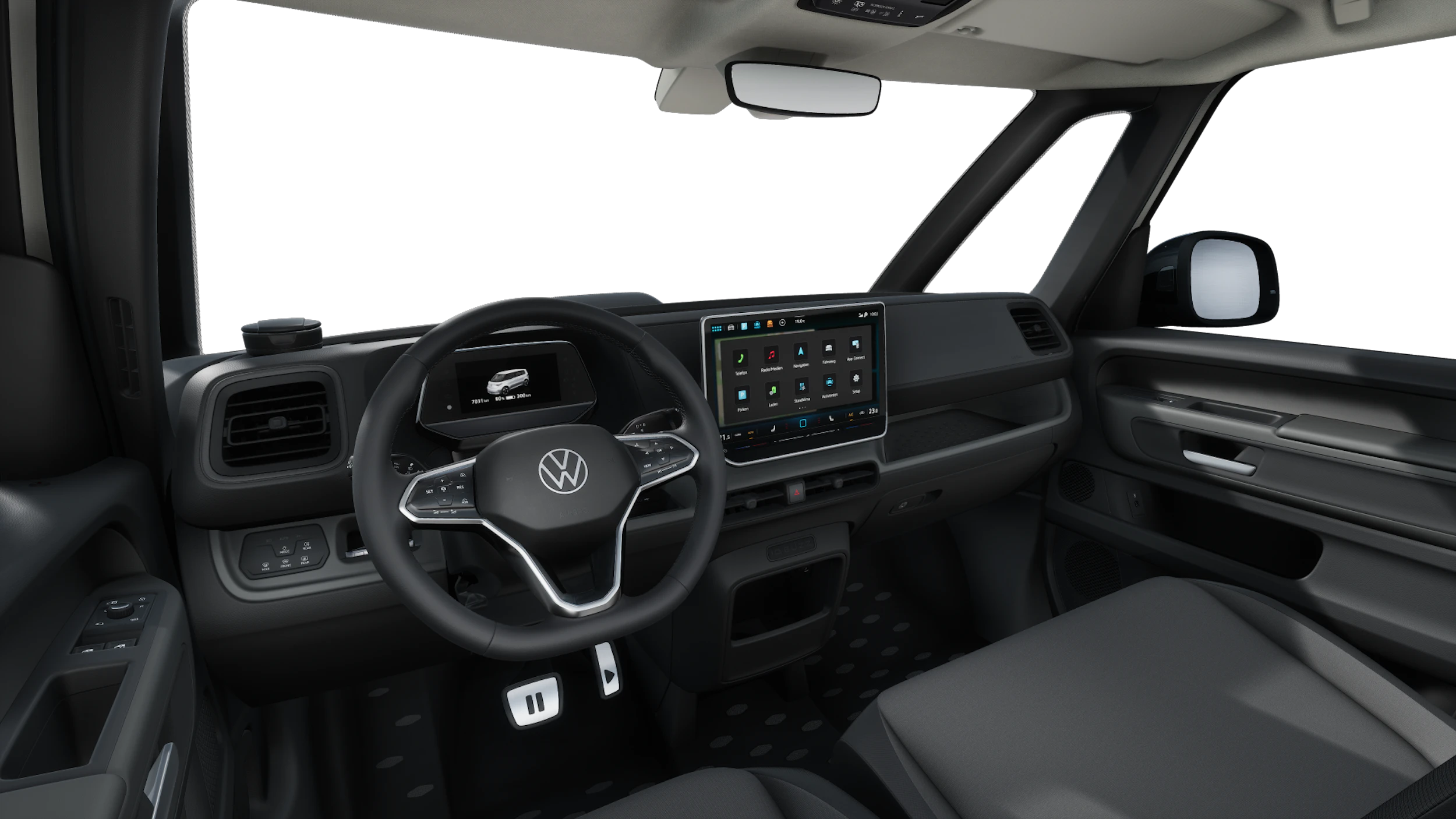 Candy White -valkoinen normaaliväri Volkswagen ID. Buzz Cargo 2026 kuva 10.