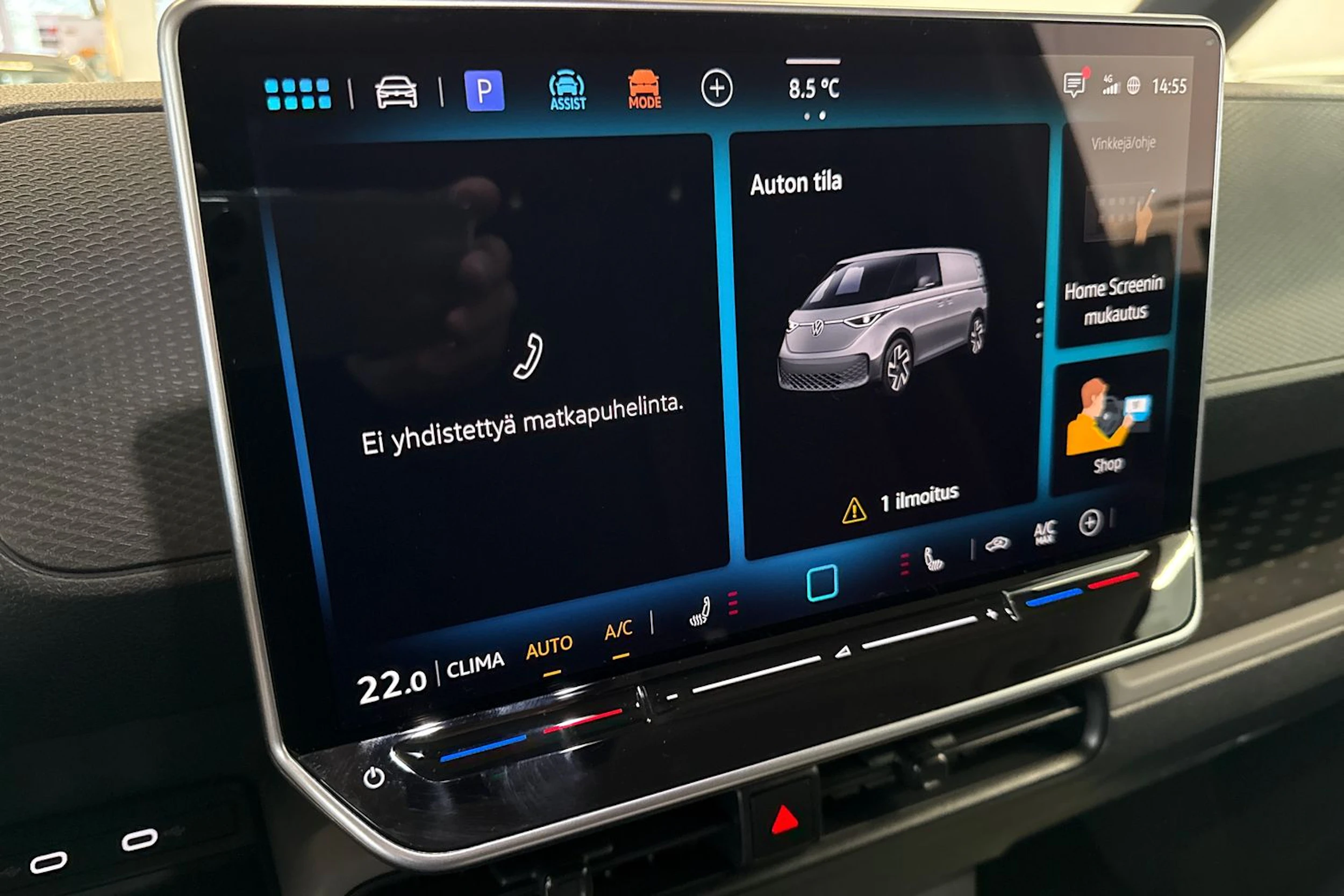 met. musta Volkswagen ID. Buzz Cargo 2026 kuva 13.