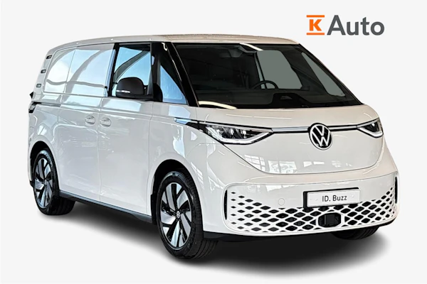 Volkswagen ID. Buzz Cargo Pro 2989 250 kW (340 PS) 79 kWh 1-vaihteinen automaatti, 4Motion | Takuu 5 vuotta/150tkm | Koukku