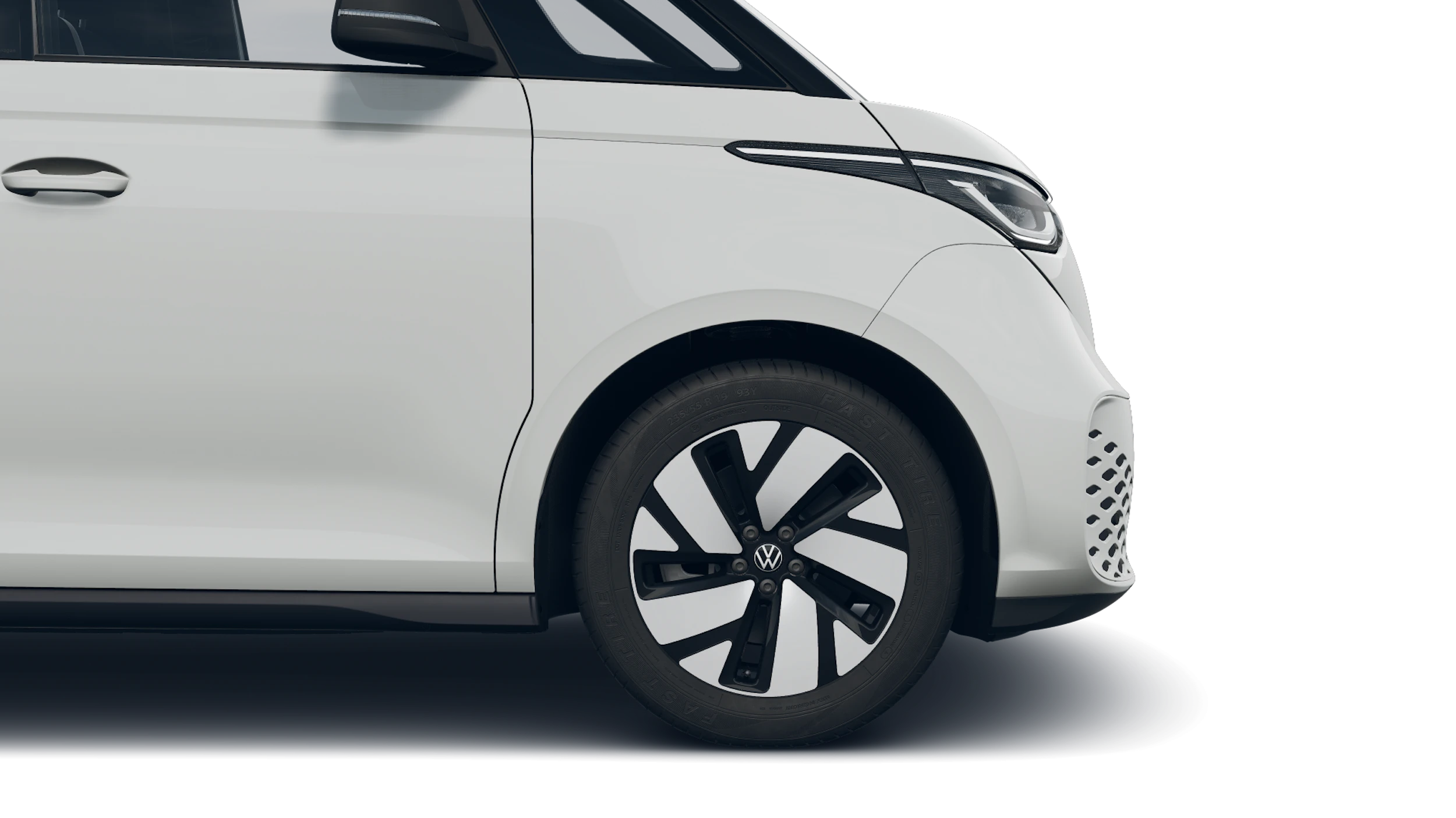 Candy White -valkoinen normaaliväri Volkswagen ID. Buzz Cargo 2027 kuva 9.