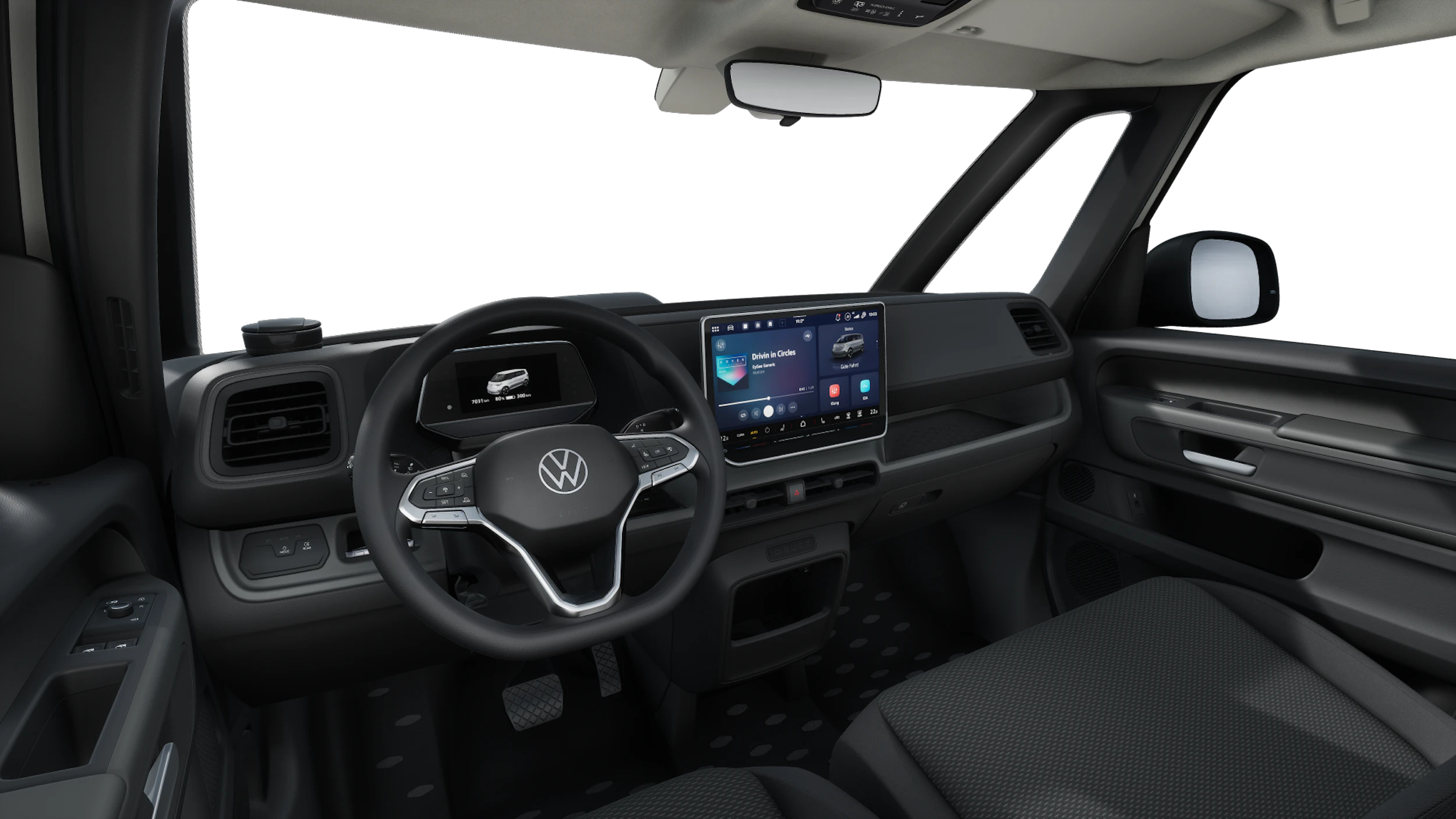 Candy White -valkoinen normaaliväri Volkswagen ID. Buzz Cargo 2027 kuva 10.