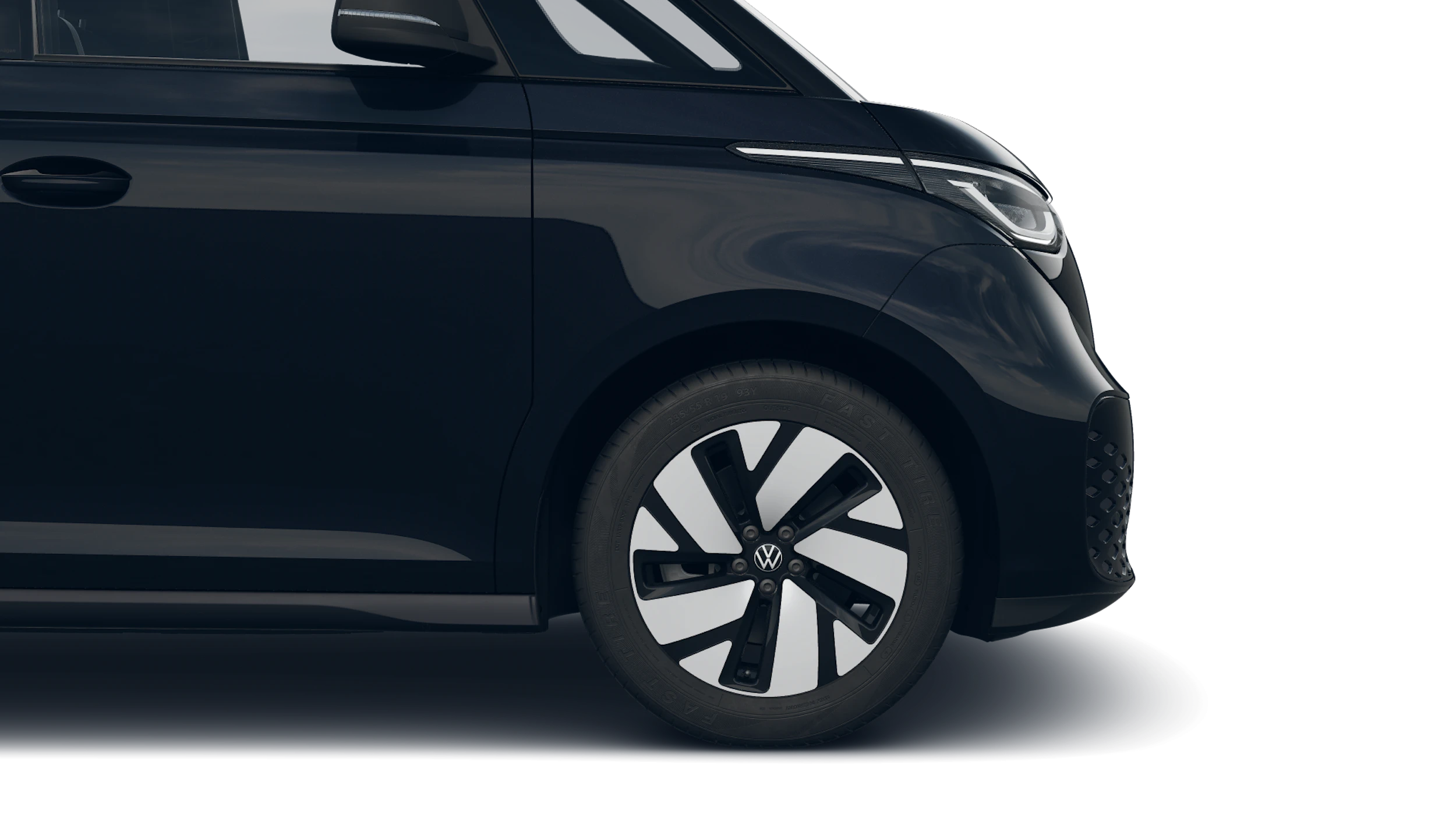 Grenadilla Black -musta metalliväri Volkswagen ID. Buzz Cargo 2027 kuva 9.