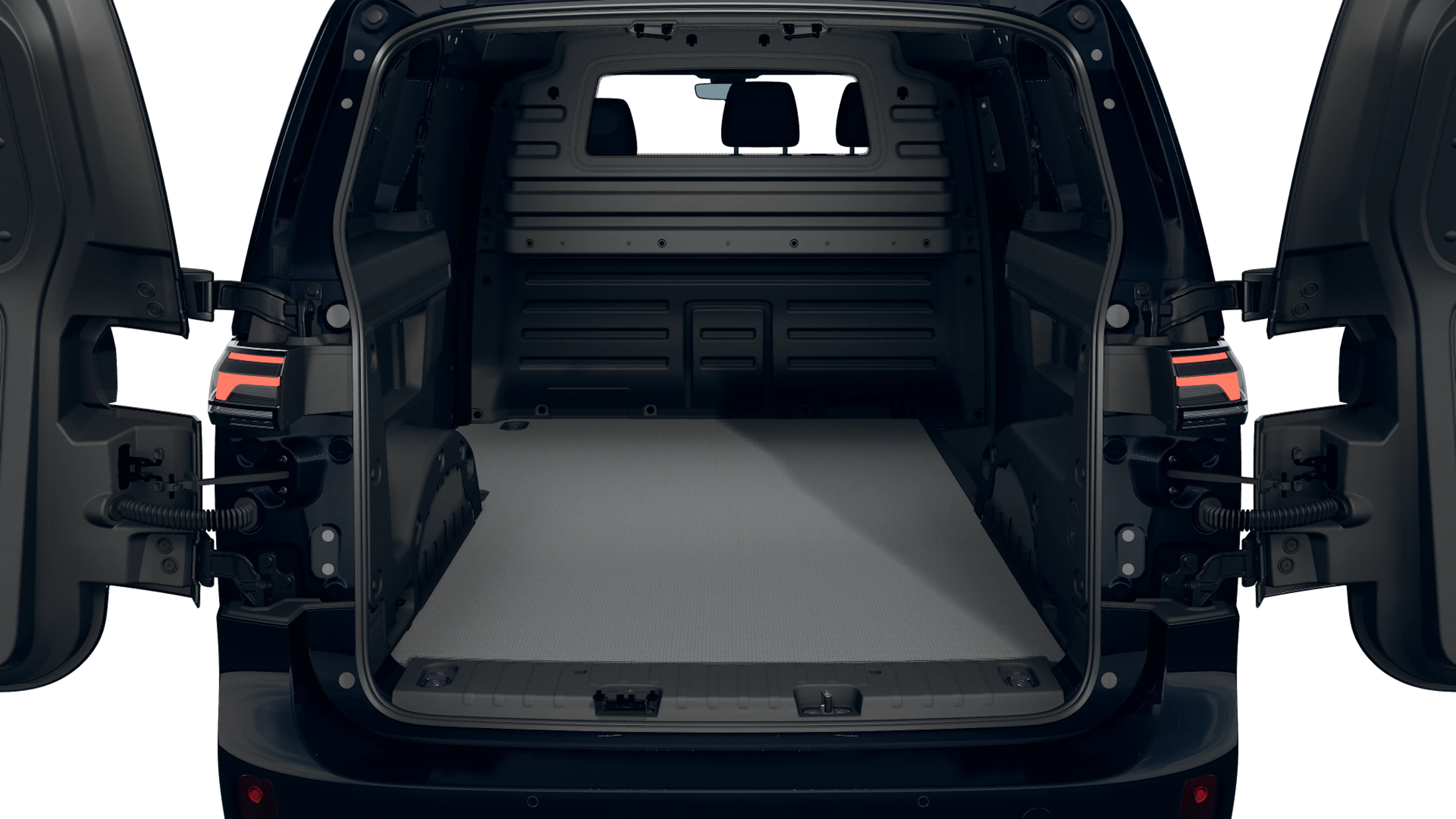 Grenadilla Black -musta metalliväri Volkswagen ID. Buzz Cargo 2027 kuva 14.
