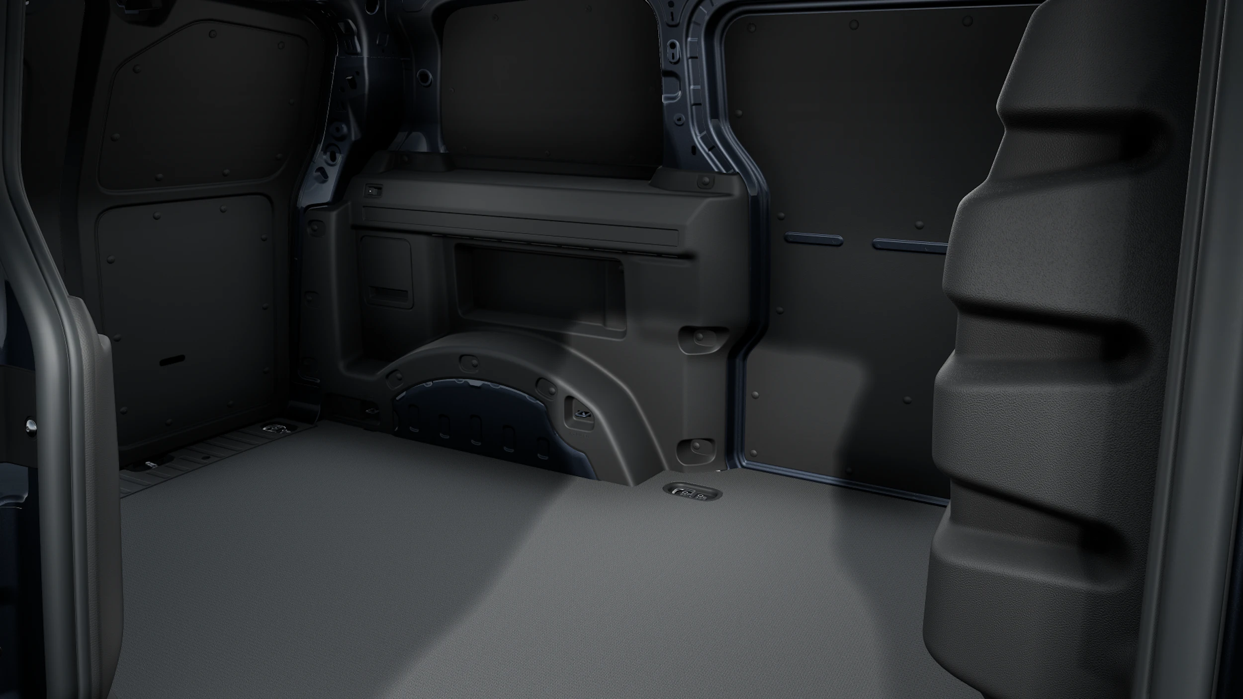 Starlight Blue -tummansininen metalliväri Volkswagen ID. Buzz Cargo 2027 kuva 13.