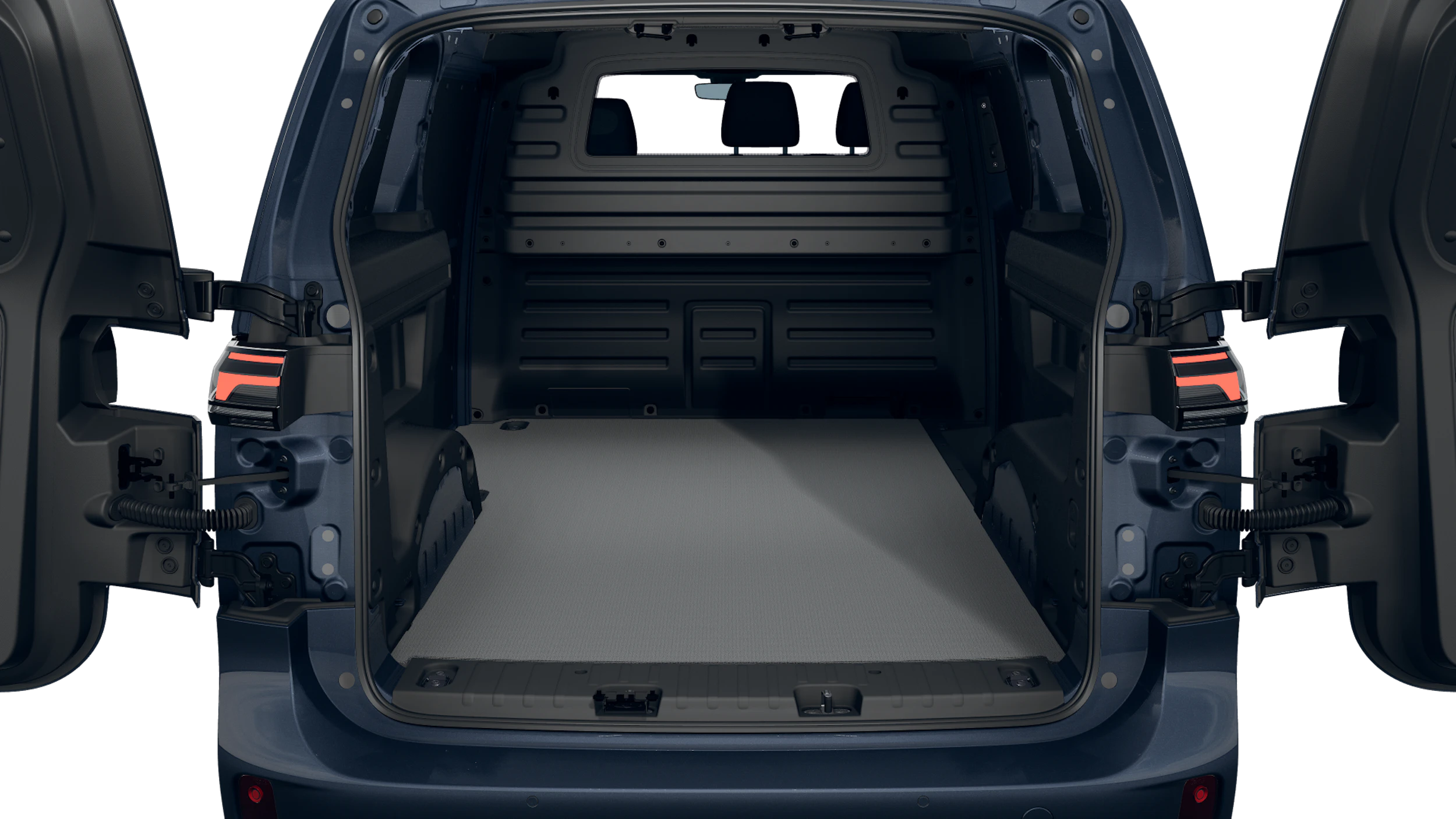 Starlight Blue -tummansininen metalliväri Volkswagen ID. Buzz Cargo 2027 kuva 14.