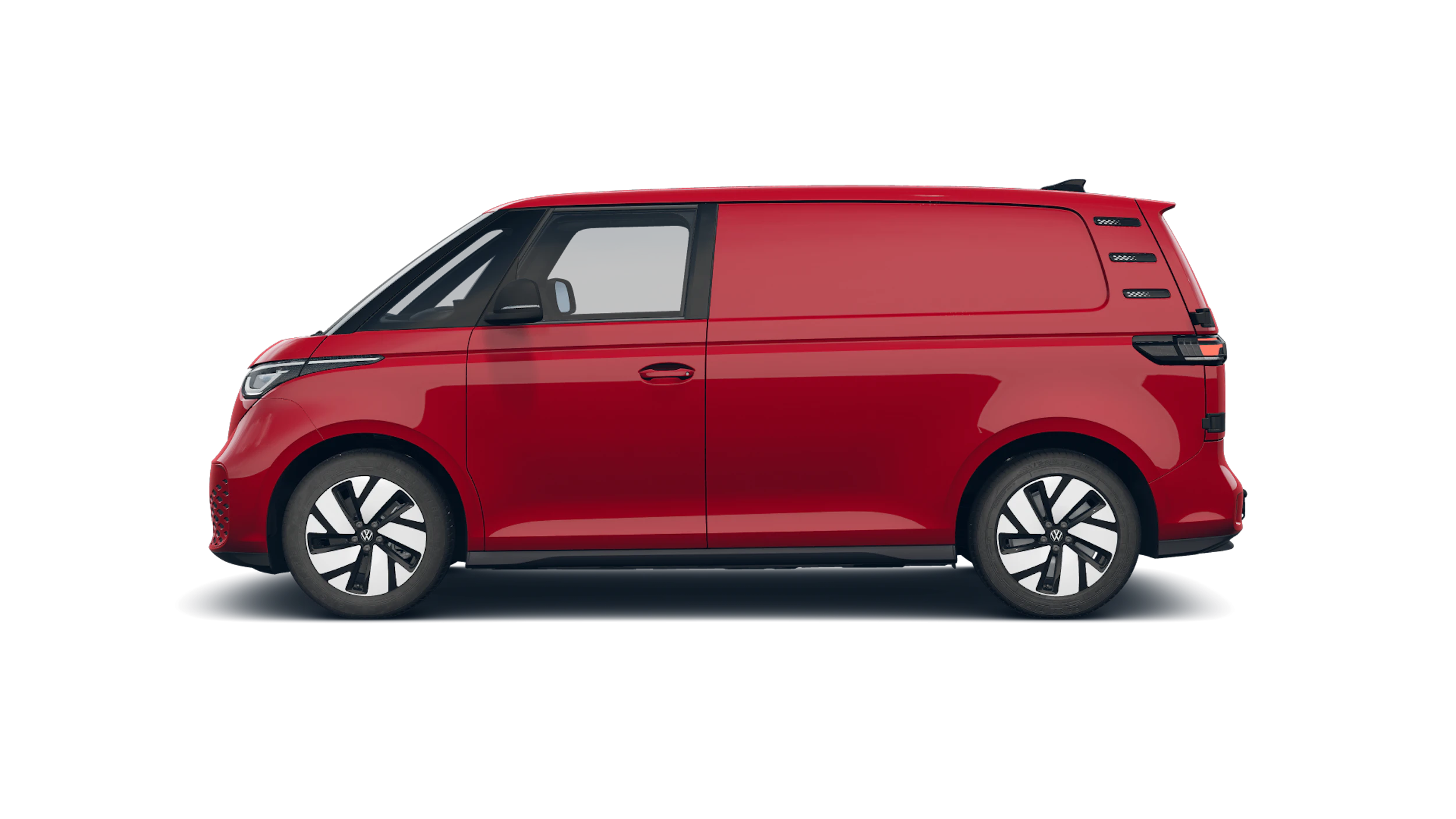 Cherry Red -punainen normaaliväri Volkswagen ID. Buzz Cargo 2027 kuva 4.