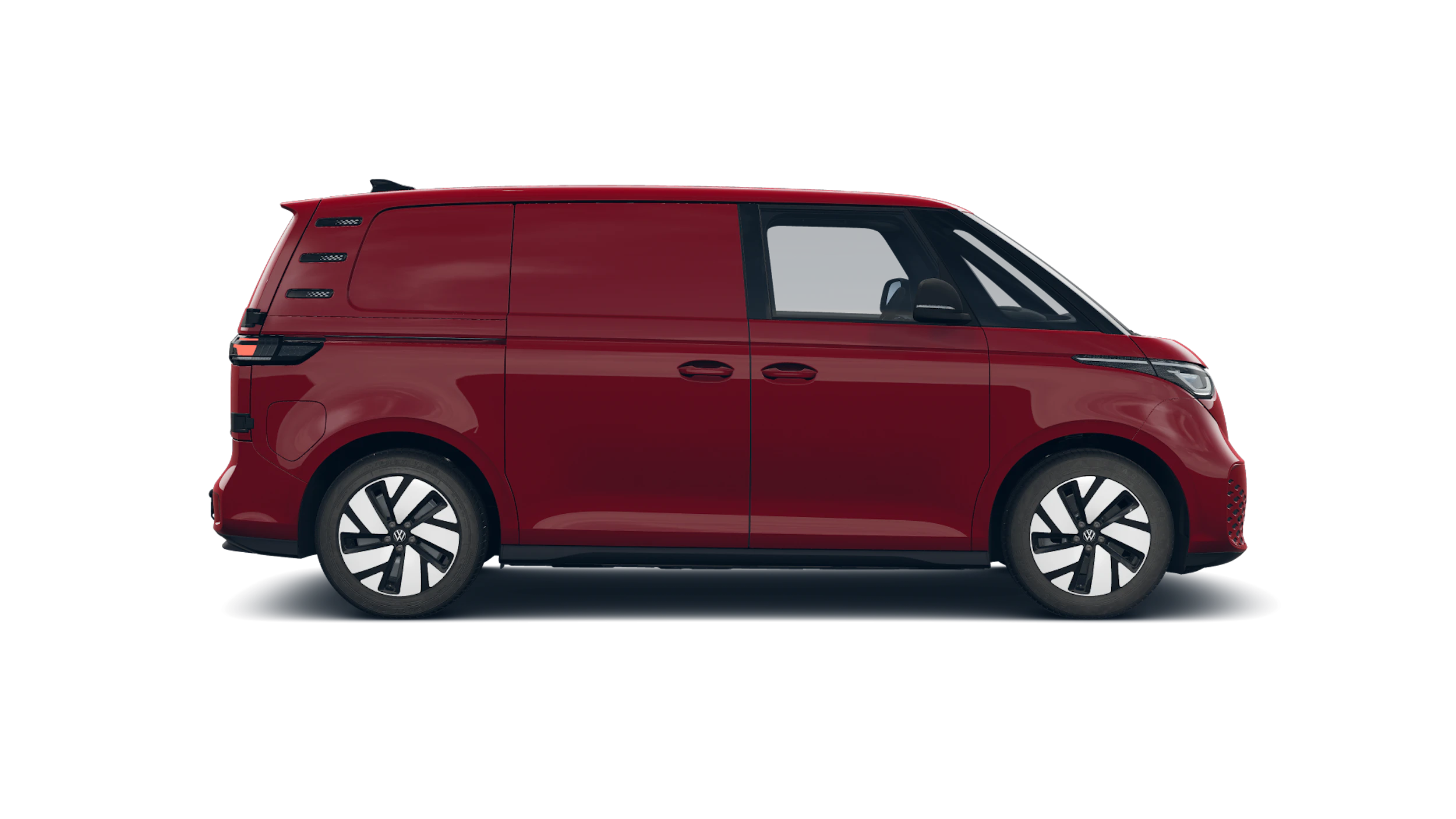 Cherry Red -punainen normaaliväri Volkswagen ID. Buzz Cargo 2027 kuva 8.