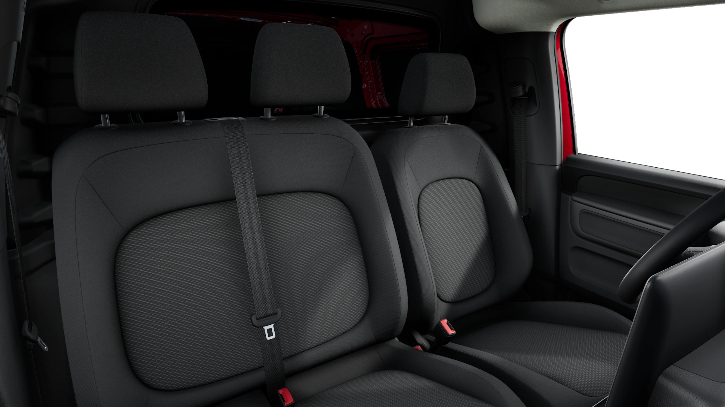 Cherry Red -punainen normaaliväri Volkswagen ID. Buzz Cargo 2027 kuva 12.