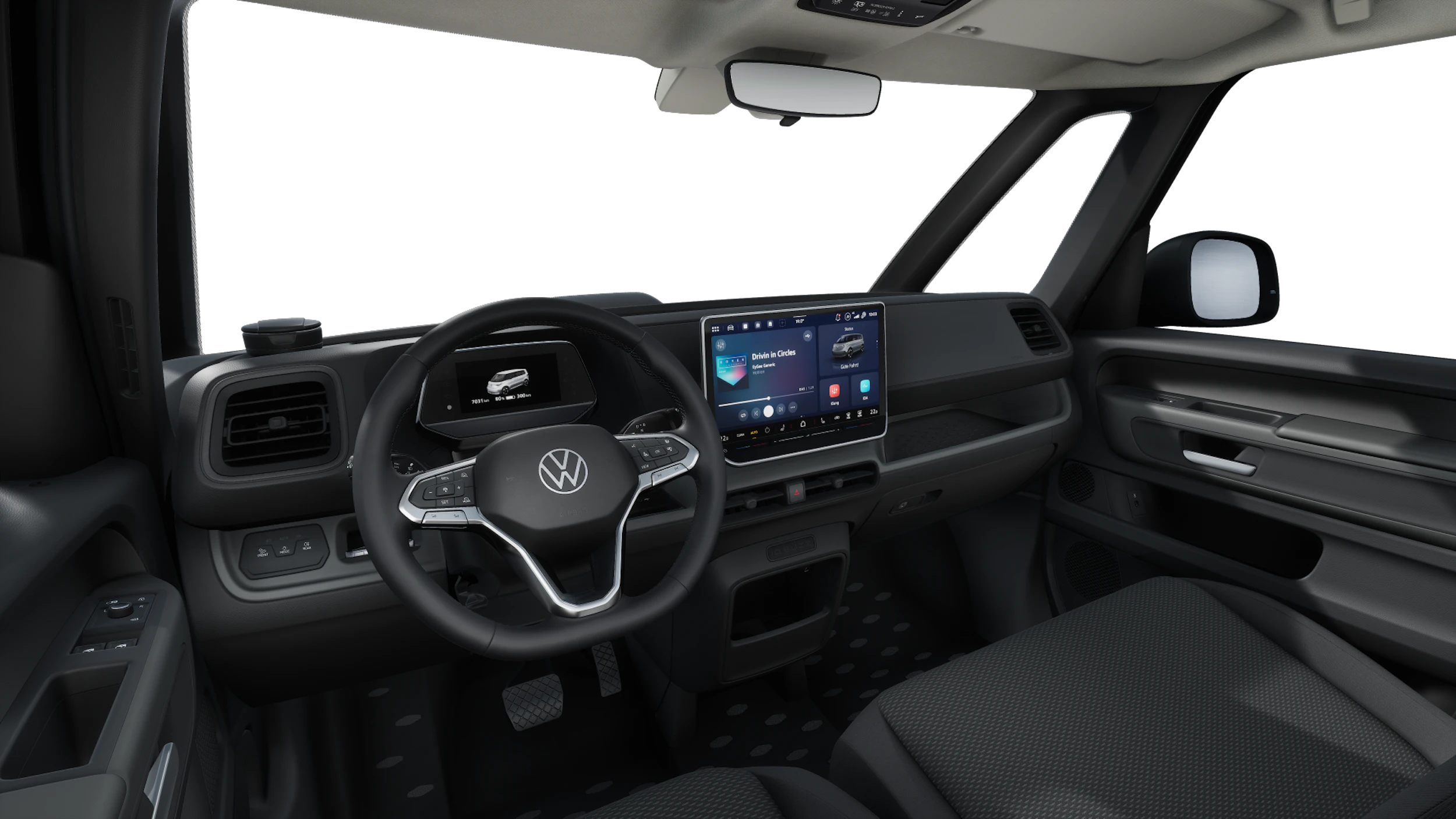 Grenadilla Black -musta metalliväri Volkswagen ID. Buzz Cargo 2027 kuva 10.