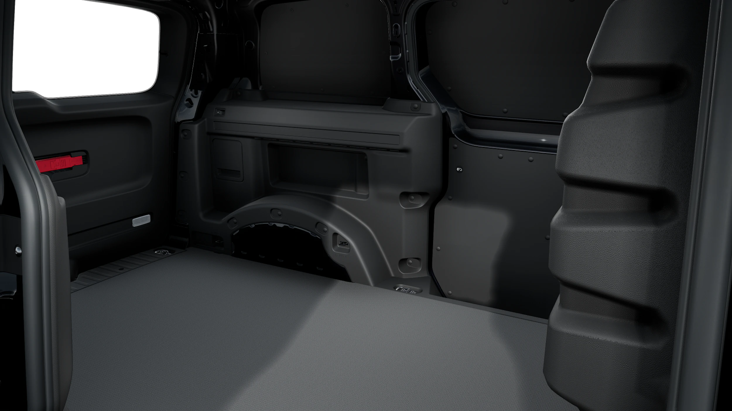 Grenadilla Black -musta metalliväri Volkswagen ID. Buzz Cargo 2027 kuva 13.