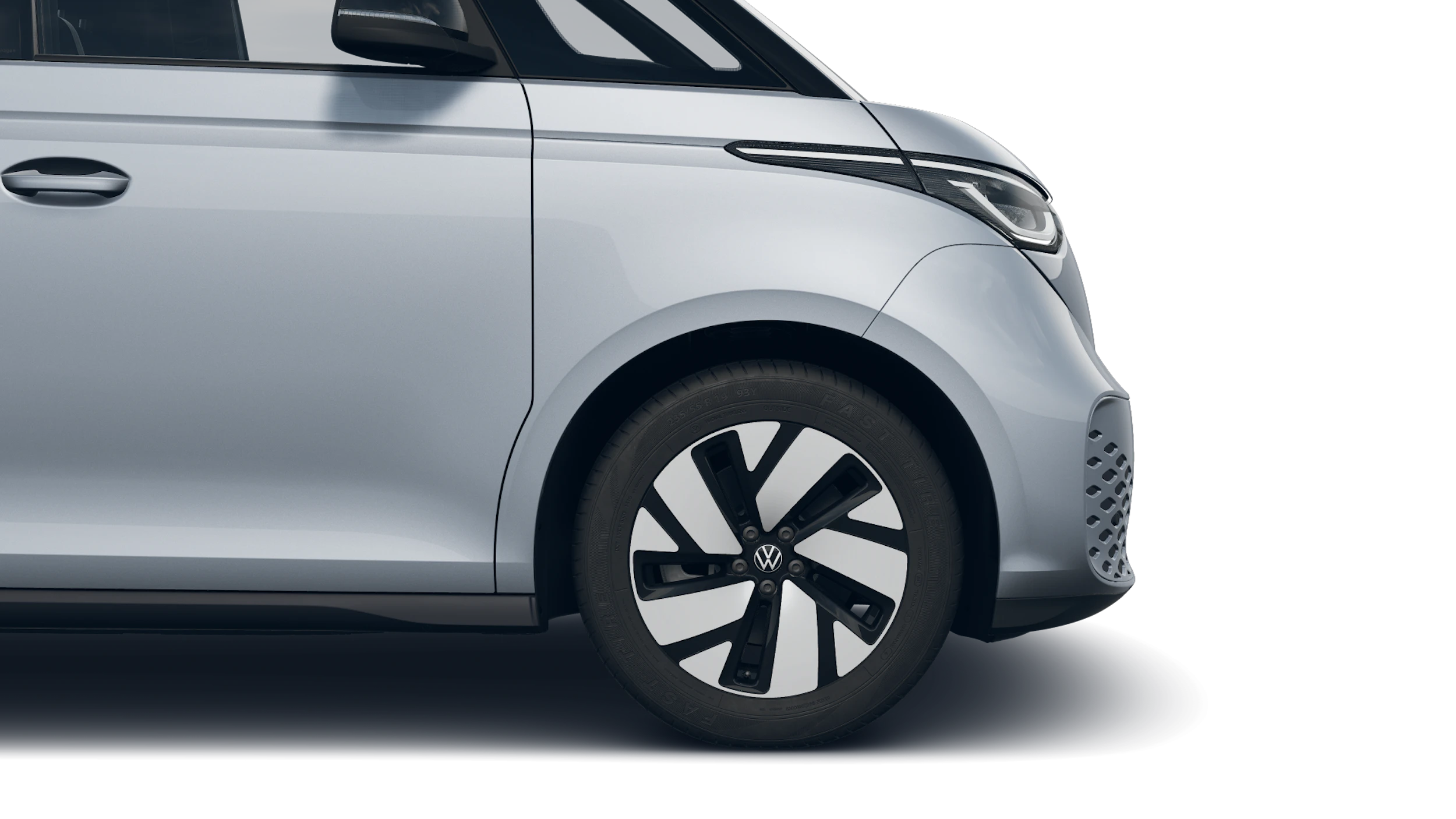 Mono Silver -hopea metalliväri Volkswagen ID. Buzz Cargo 2027 kuva 9.