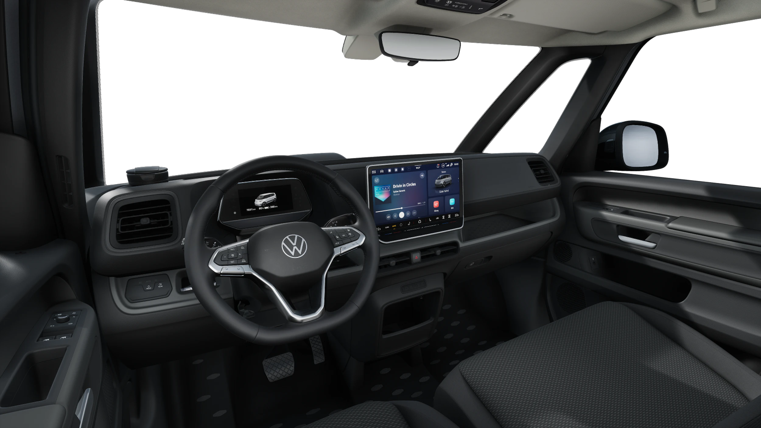 Mono Silver -hopea metalliväri Volkswagen ID. Buzz Cargo 2027 kuva 10.