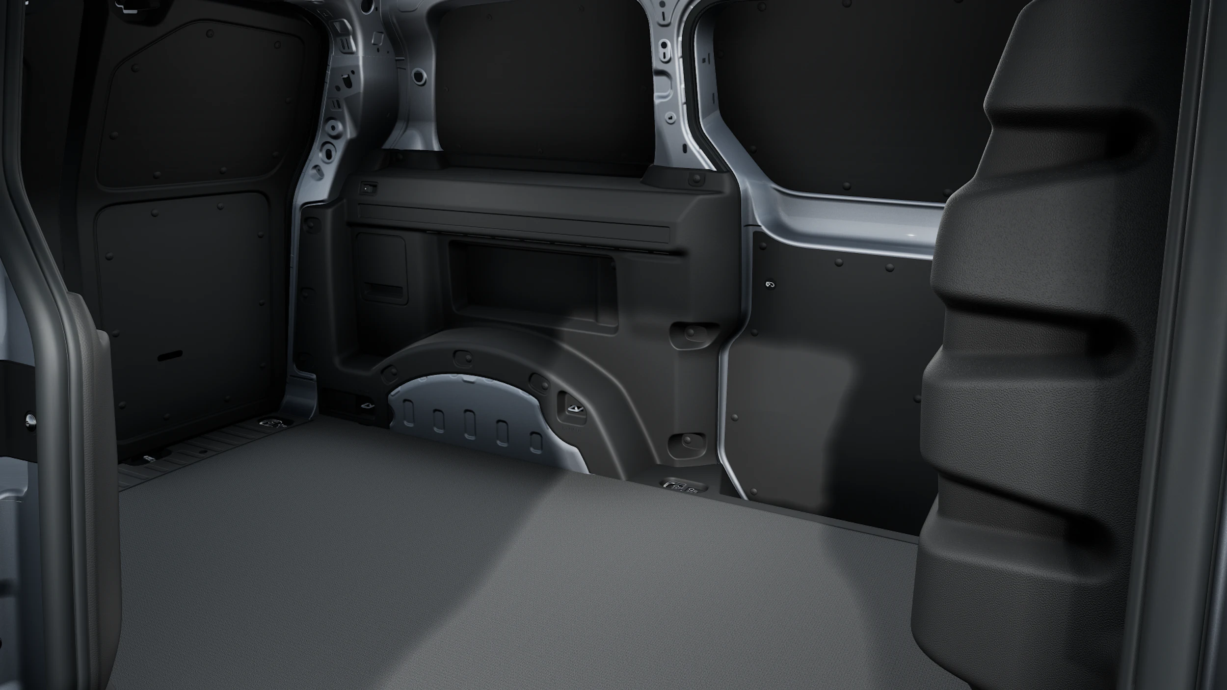 Mono Silver -hopea metalliväri Volkswagen ID. Buzz Cargo 2027 kuva 13.