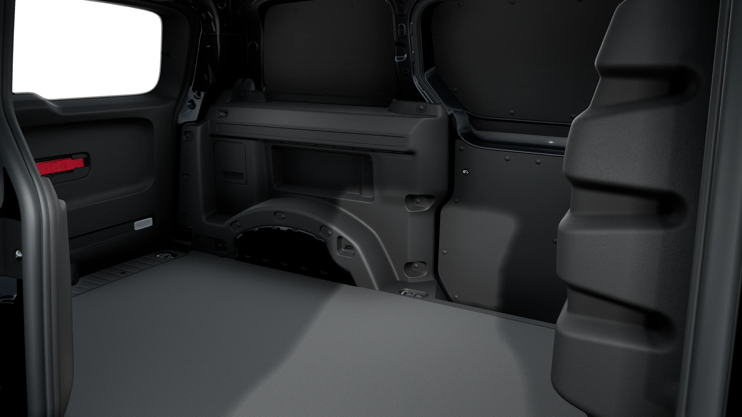 Grenadilla Black -musta metalliväri Volkswagen ID. Buzz Cargo 2027 kuva 13.
