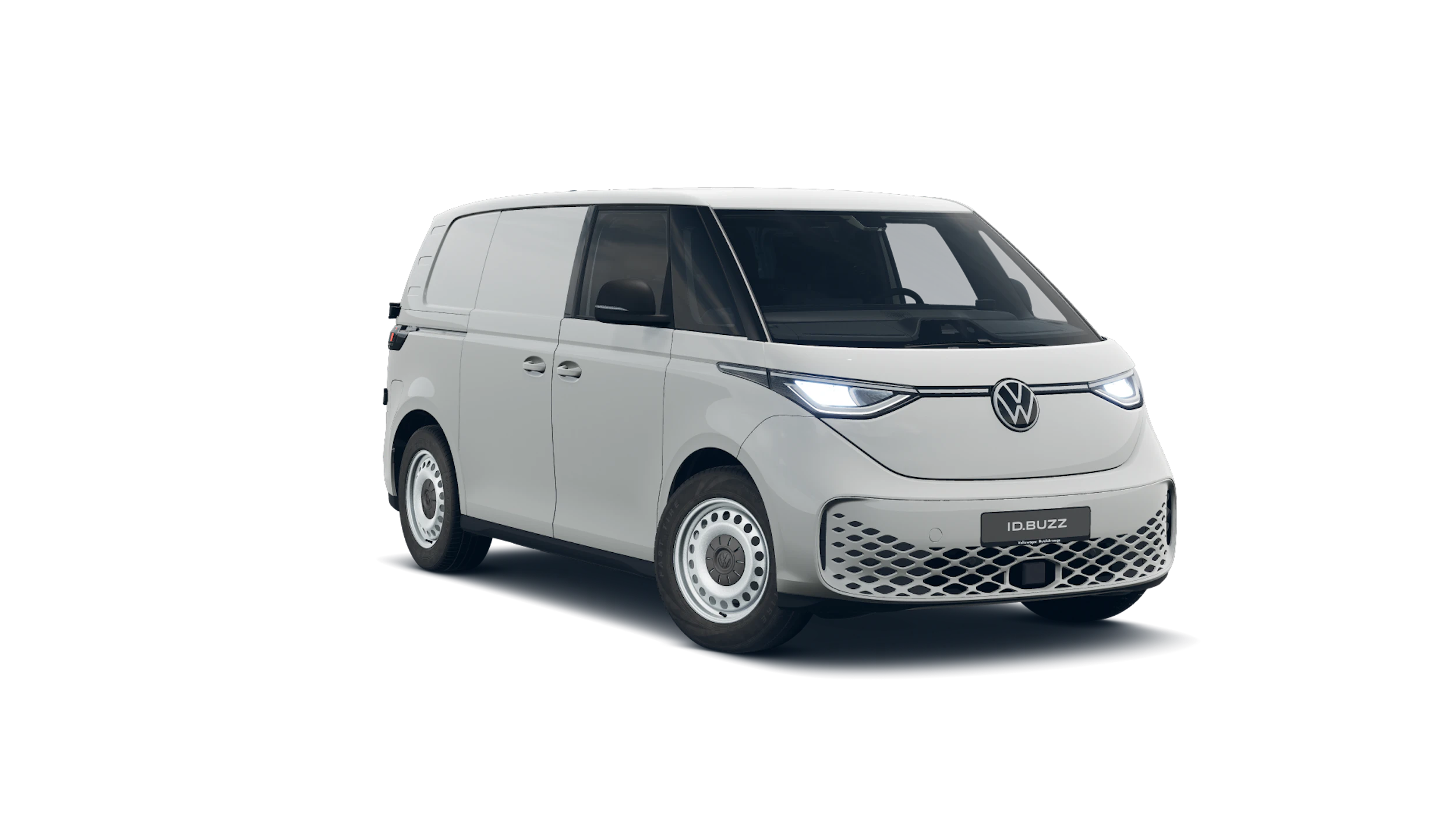 Candy White -valkoinen normaaliväri Volkswagen ID. Buzz Cargo 2027 kuva 1.