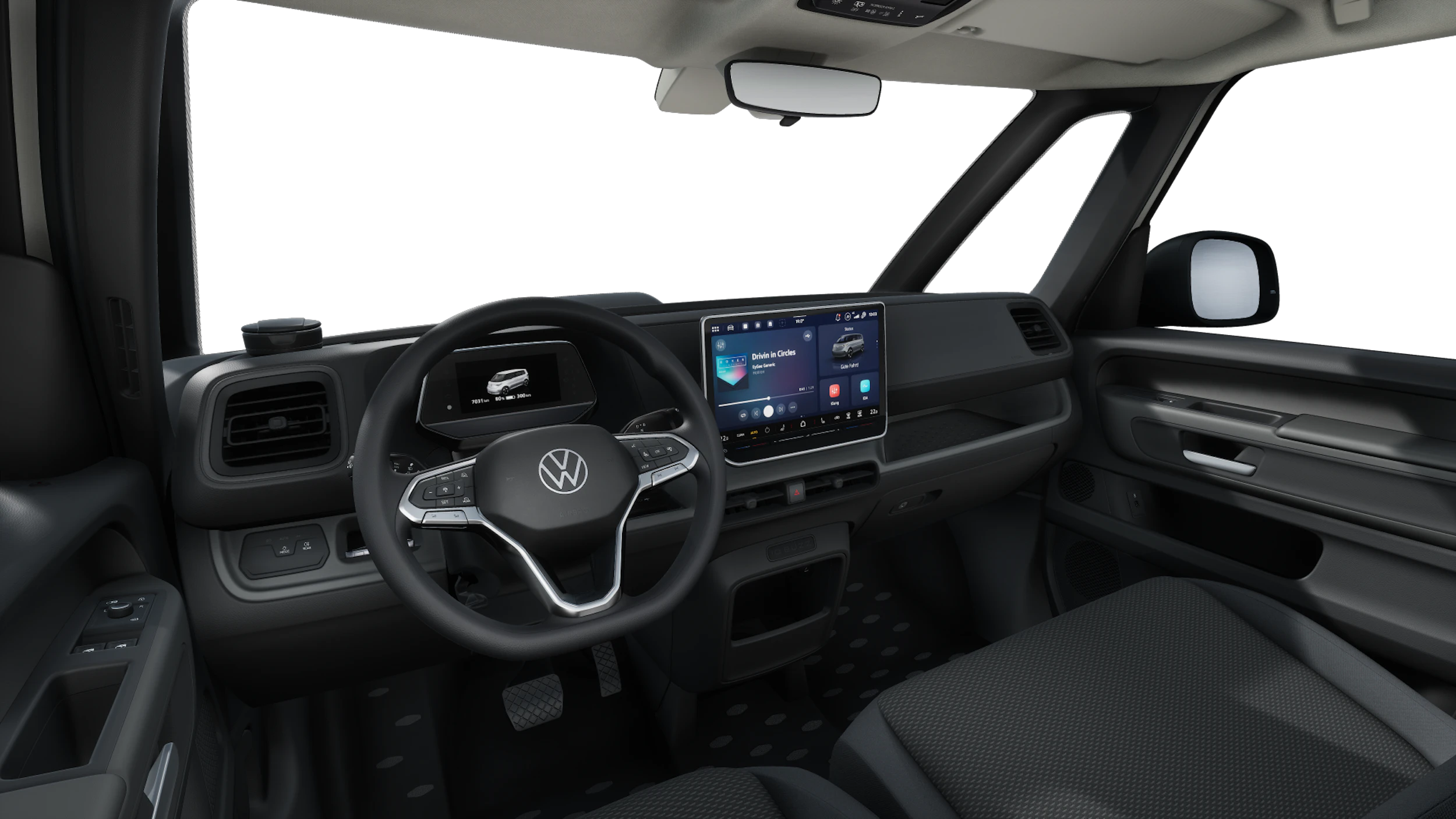 Candy White -valkoinen normaaliväri Volkswagen ID. Buzz Cargo 2027 kuva 10.