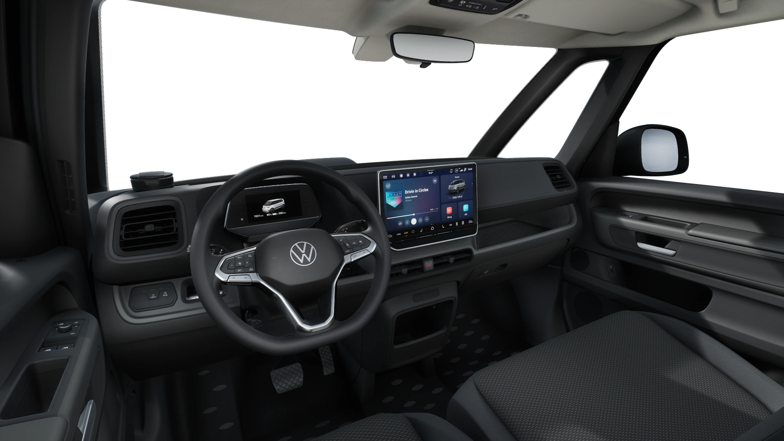 Grenadilla Black -musta metalliväri Volkswagen ID. Buzz Cargo 2027 kuva 10.