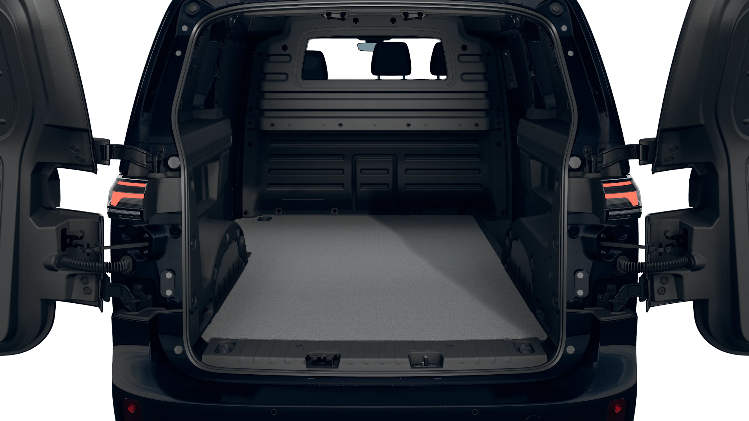 Grenadilla Black -musta metalliväri Volkswagen ID. Buzz Cargo 2027 kuva 14.