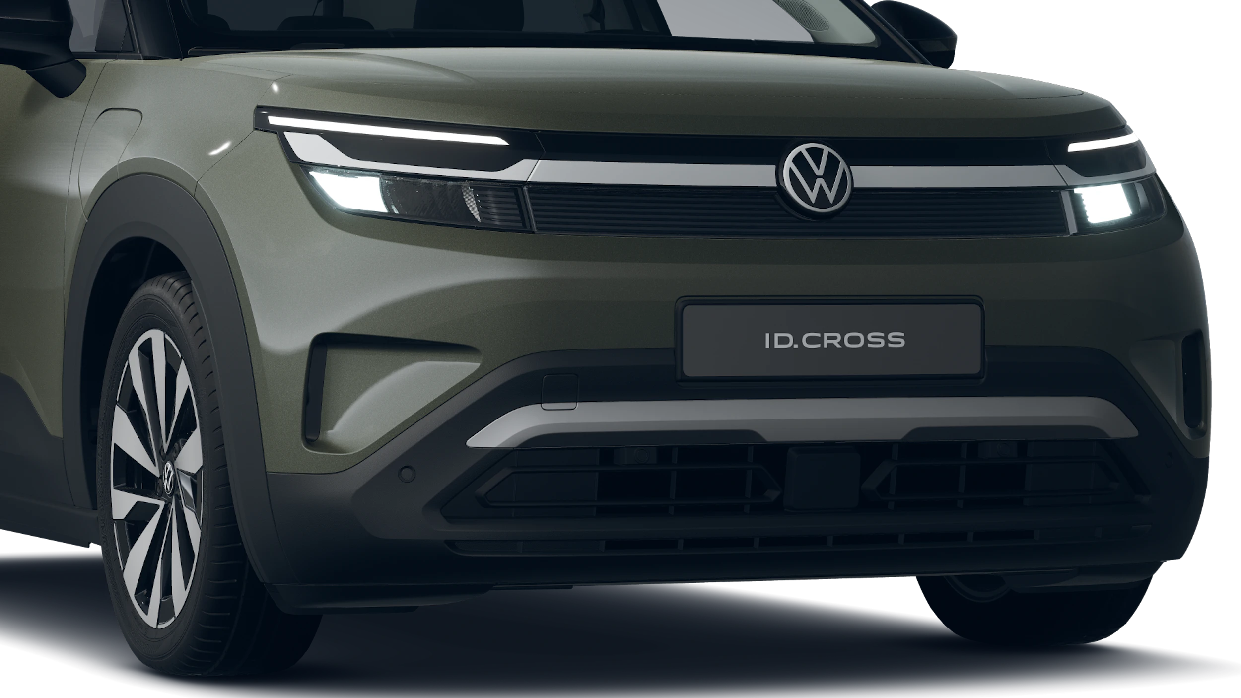 Nori Green -metalliväri Volkswagen ID. Cross 2027 kuva 9.