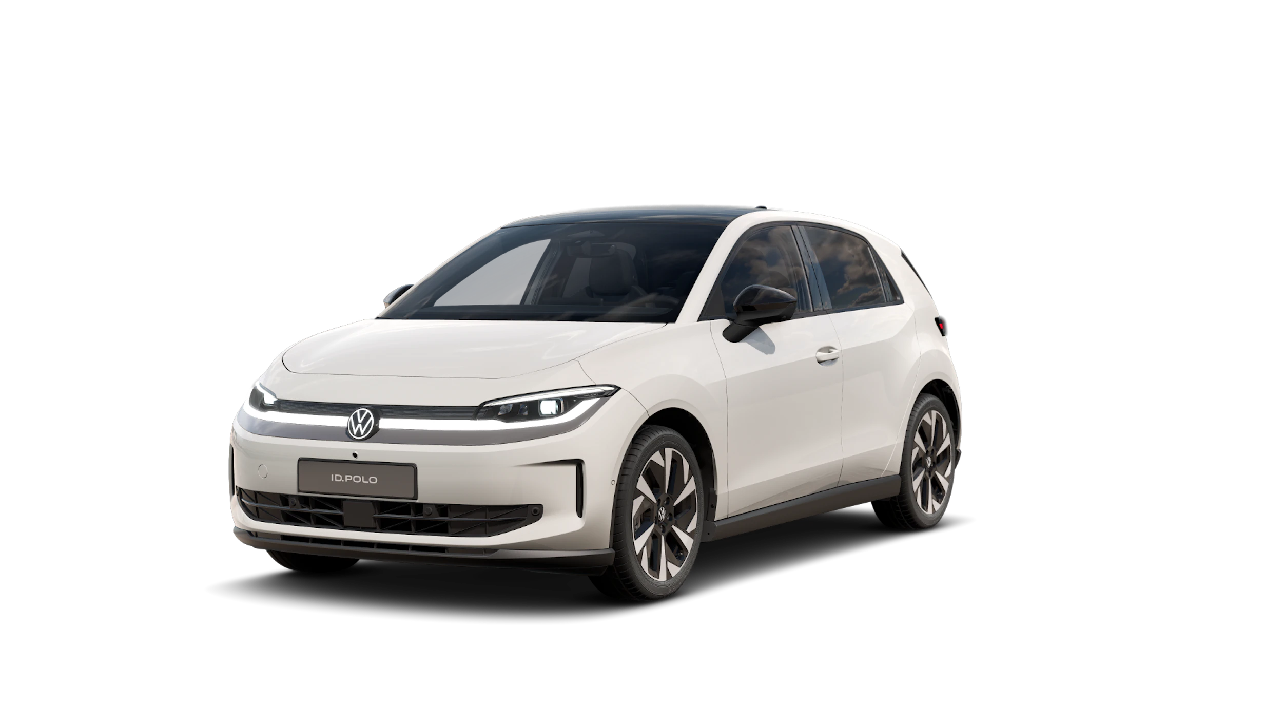 Candy White -normaaliväri Volkswagen ID. Polo 2027 kuva 3.