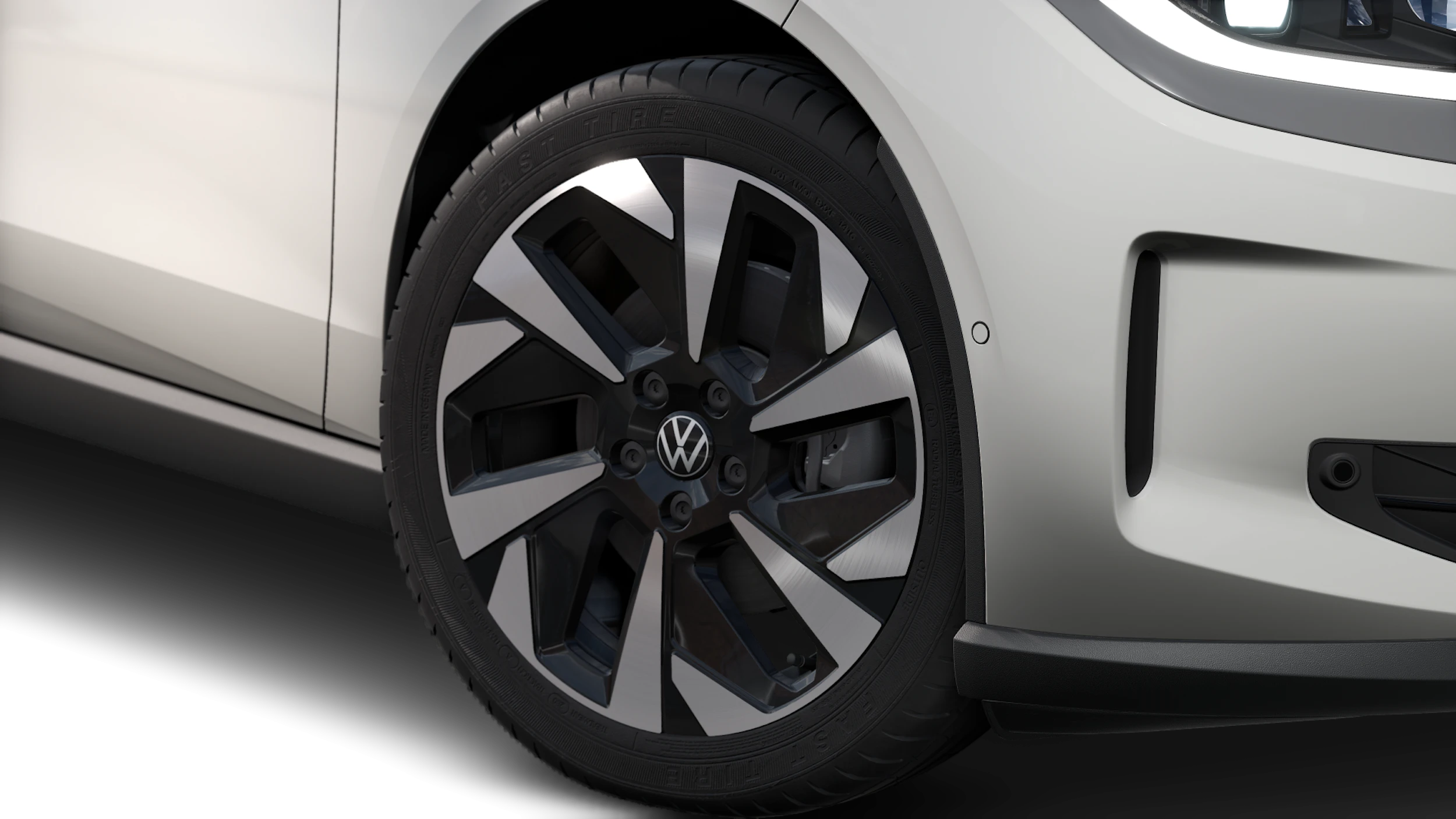 Candy White -normaaliväri Volkswagen ID. Polo 2027 kuva 9.